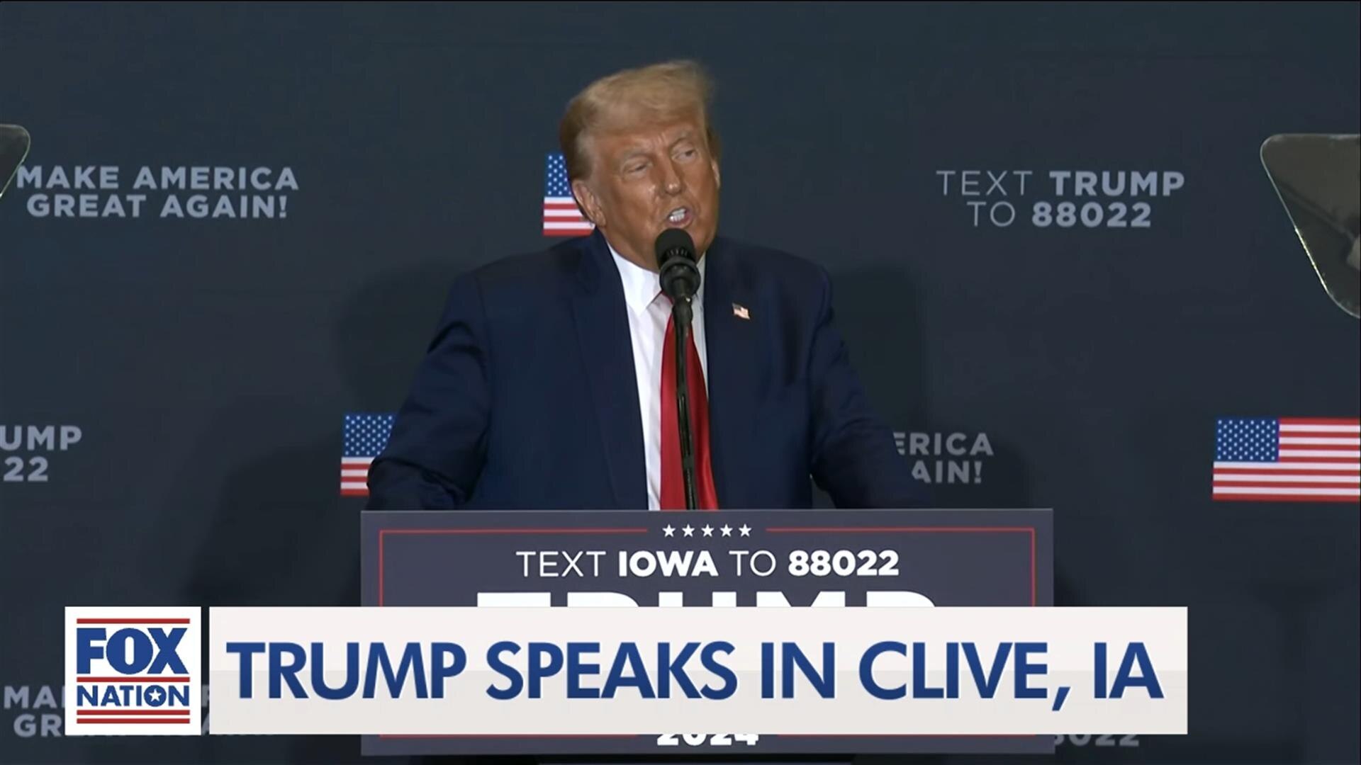 Donald Trump: Clive, IA
