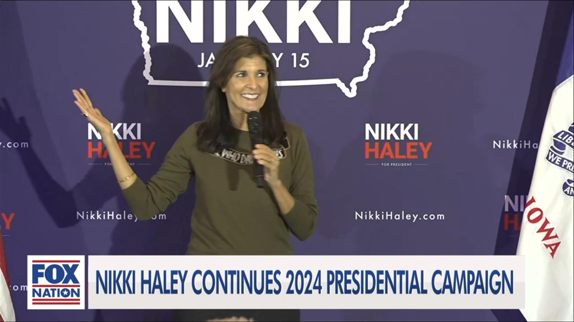 Nikki Haley: Cedar Rapids, IA
