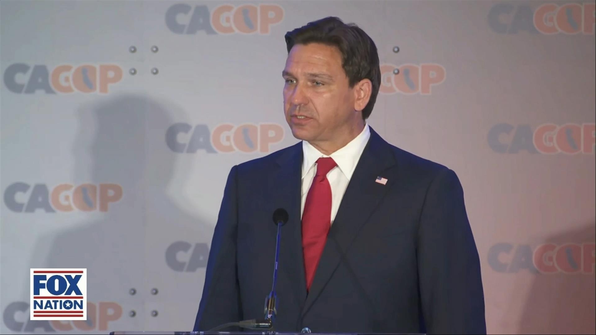 Ron DeSantis: Anaheim, CA