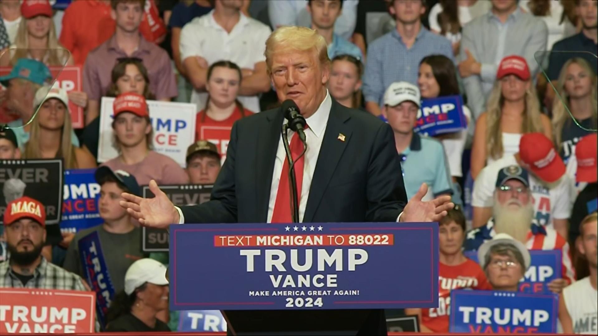 Trump-Vance Rally: Grand Rapids, MI
