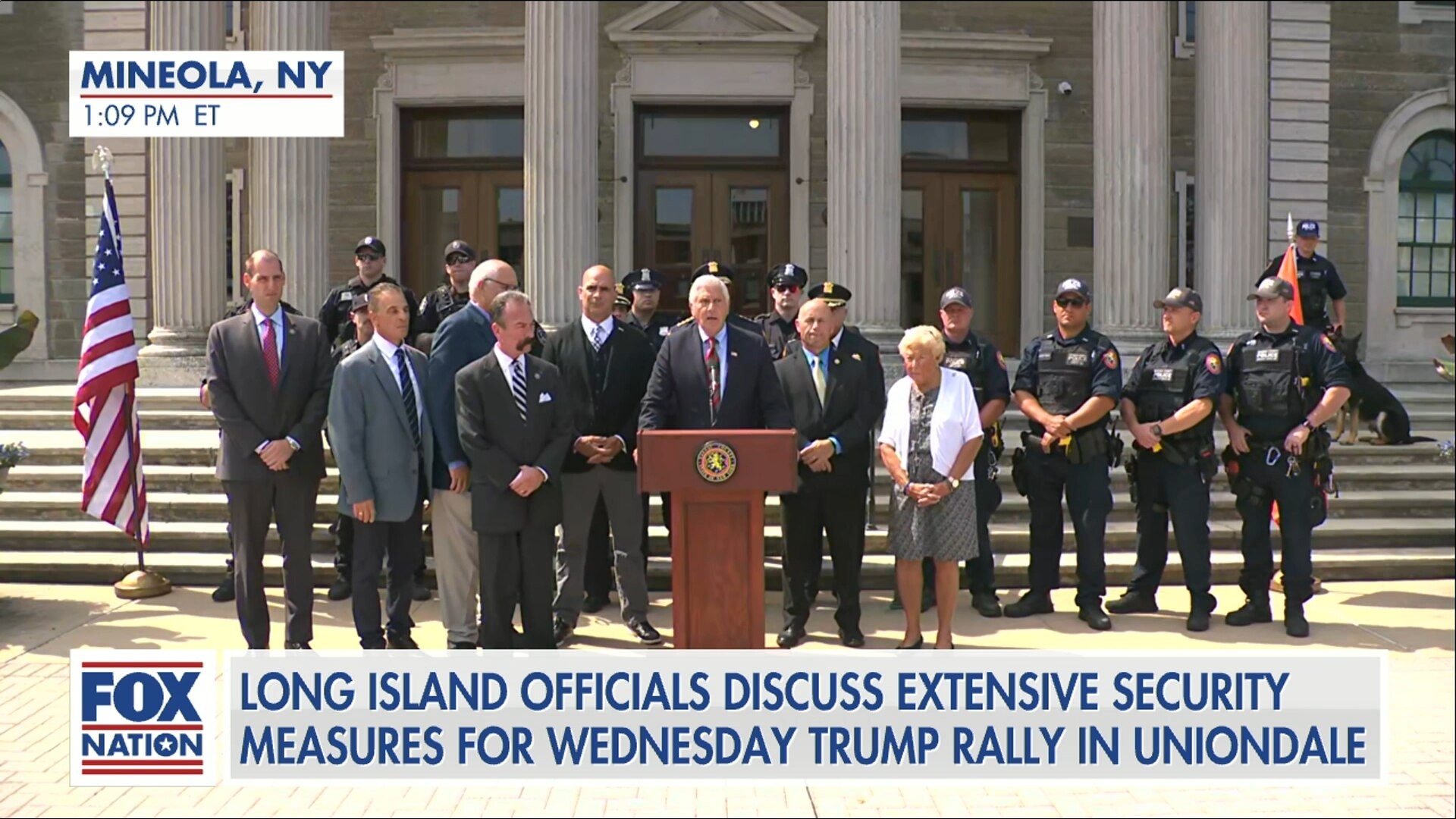 Nassau County Presser