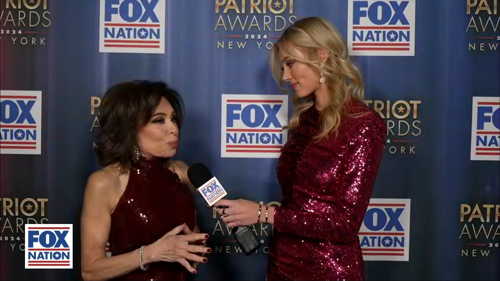 Fox Nation Patriot Awards 2024 - Behind the Scenes with Judge Jeanine Pirro