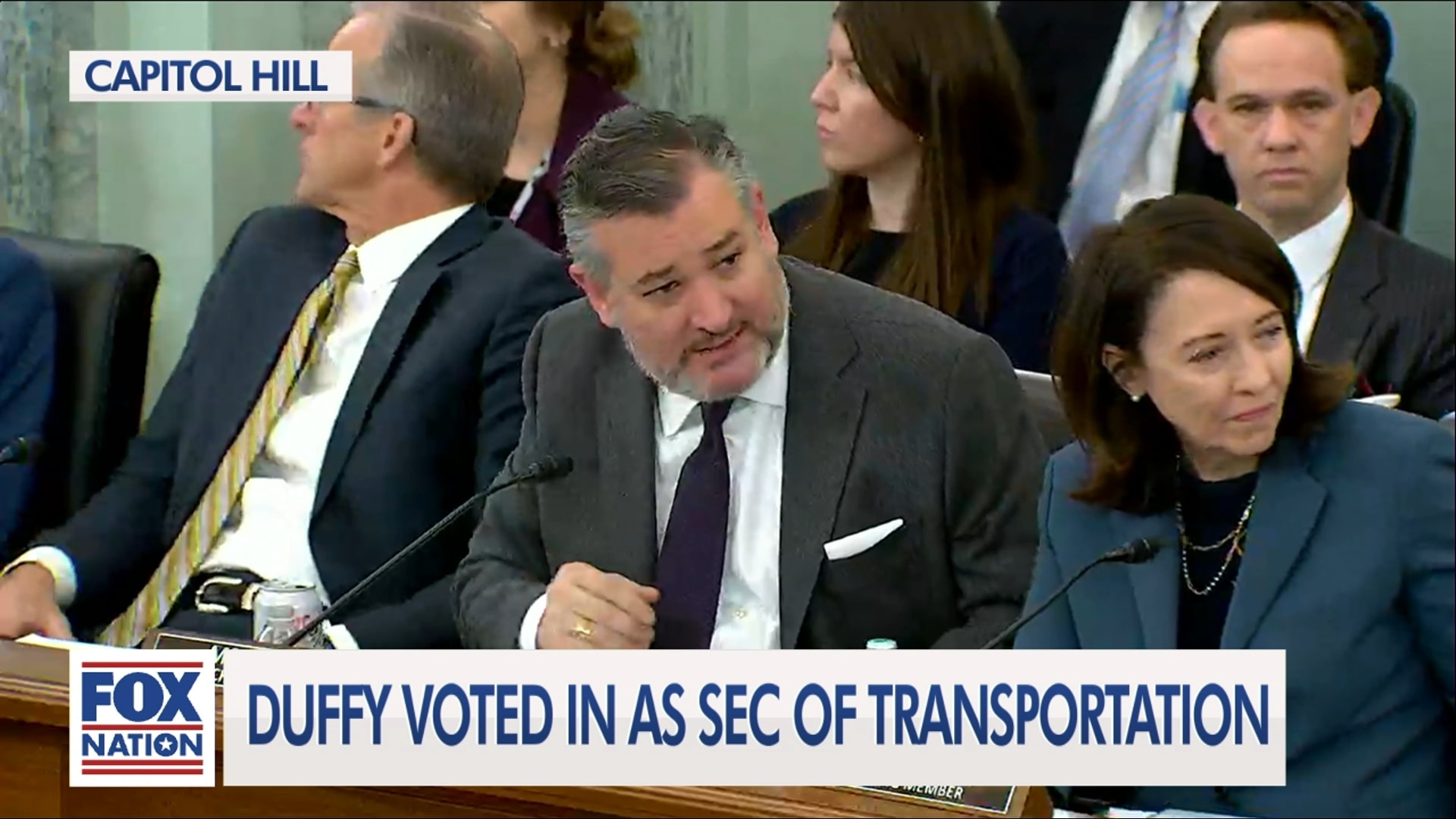 Confirmation Vote: Sean Duffy, Transportation Sec