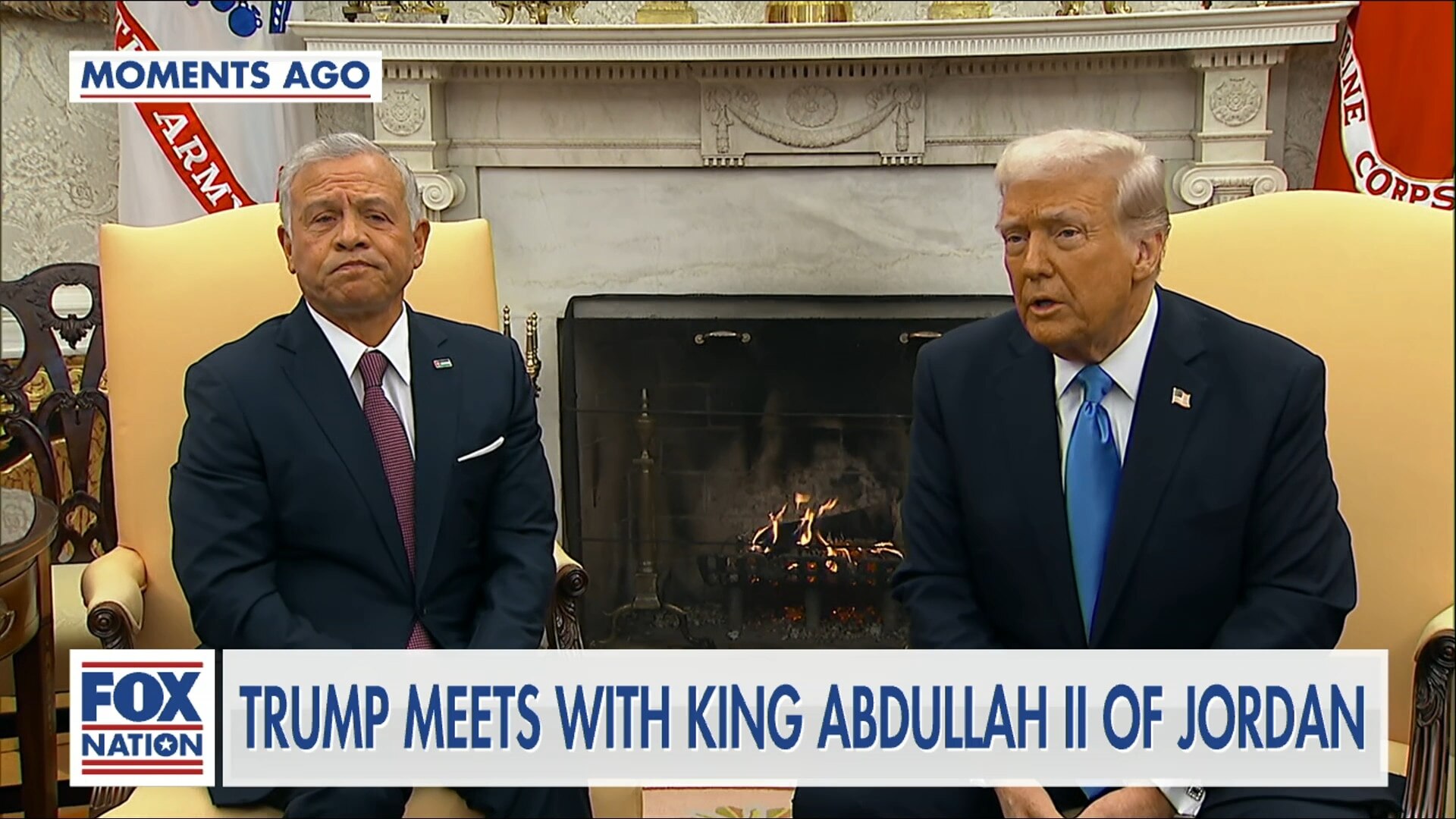 Trump Meets with King Abdullah II