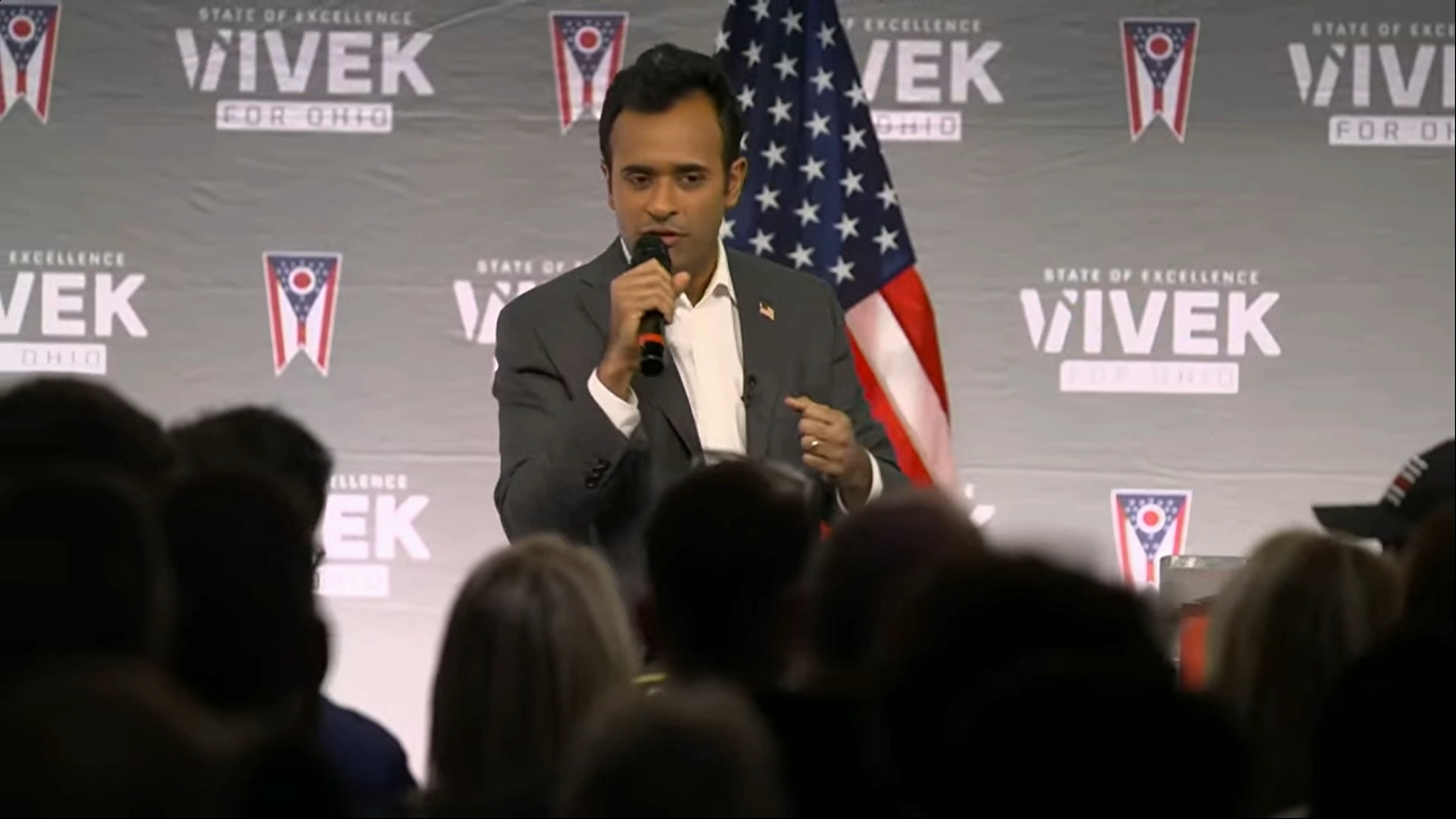 Ramaswamy Campaigns in Strongsville, Ohio