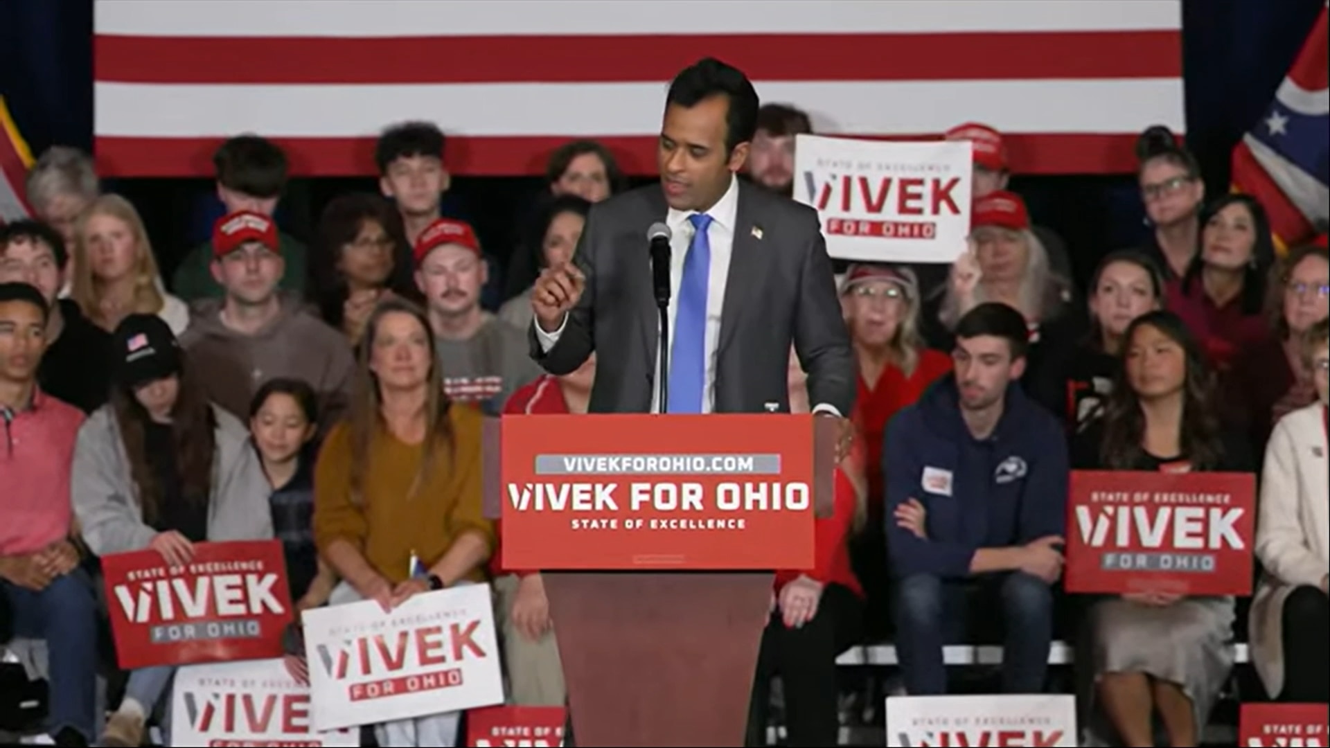 Ramaswamy Campaigns in Toledo, Ohio