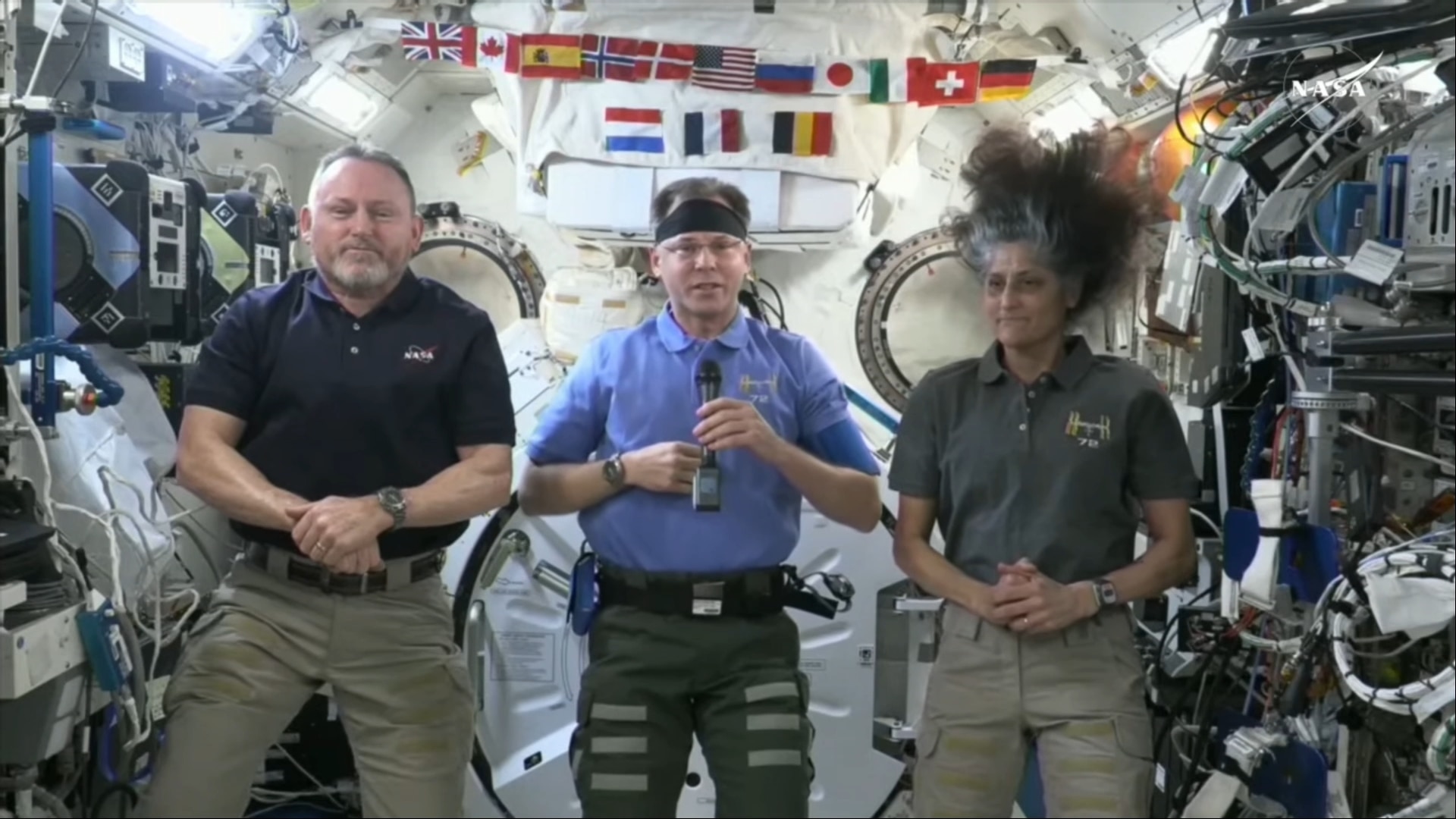 Stranded NASA Astronauts Return Update