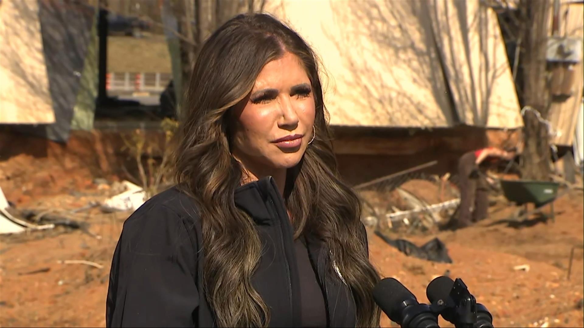 Noem Surveys Helene Recovery