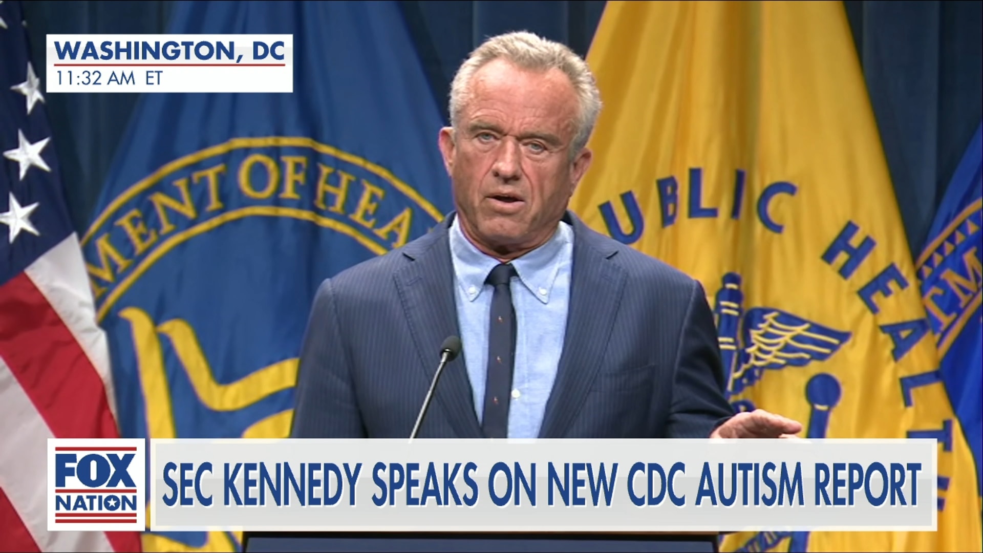 (4/16) Kennedy Speaks on Rising Autism Rates