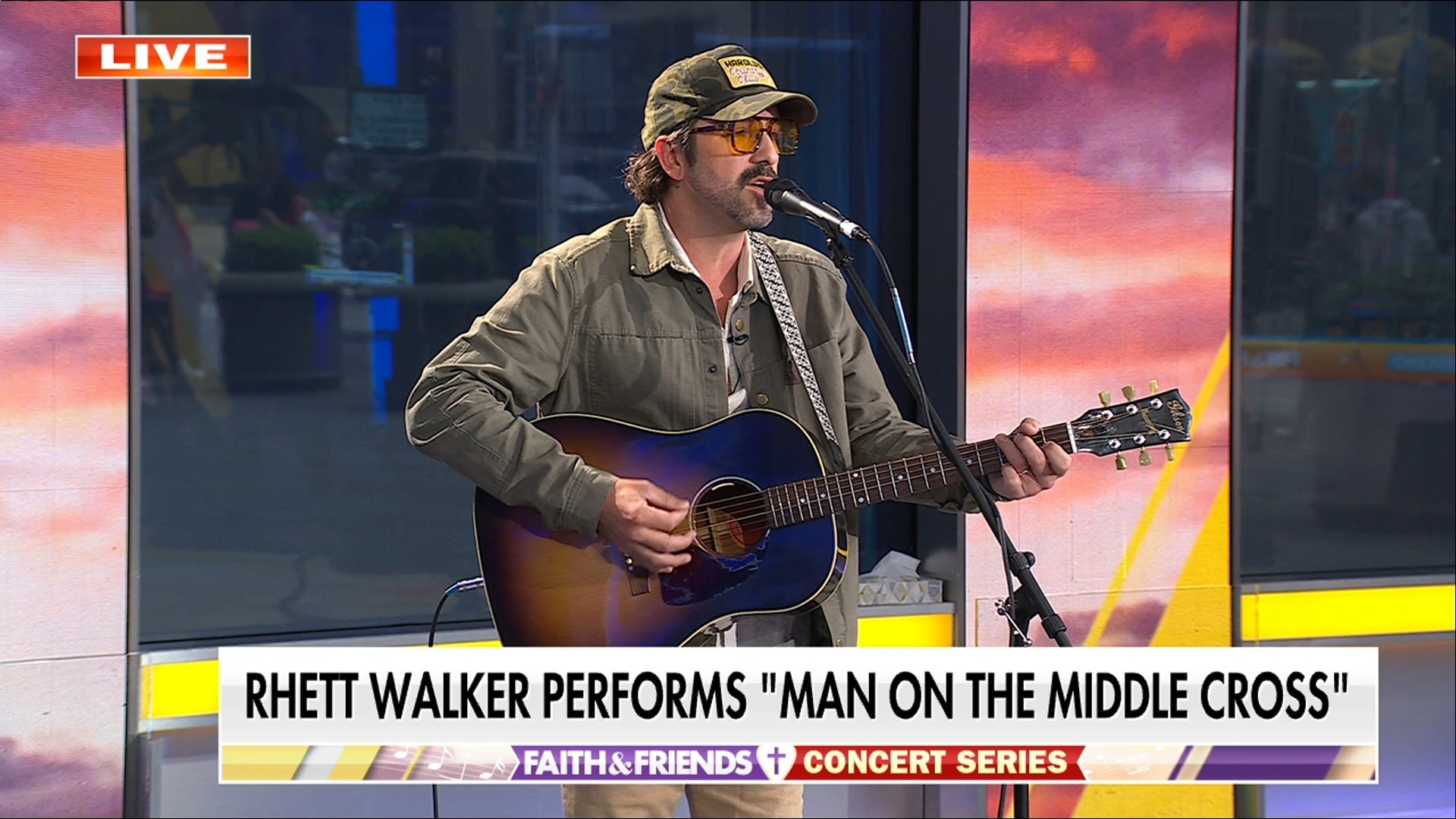 Rhett Walker Performs on 'Fox and Friends Weekend'