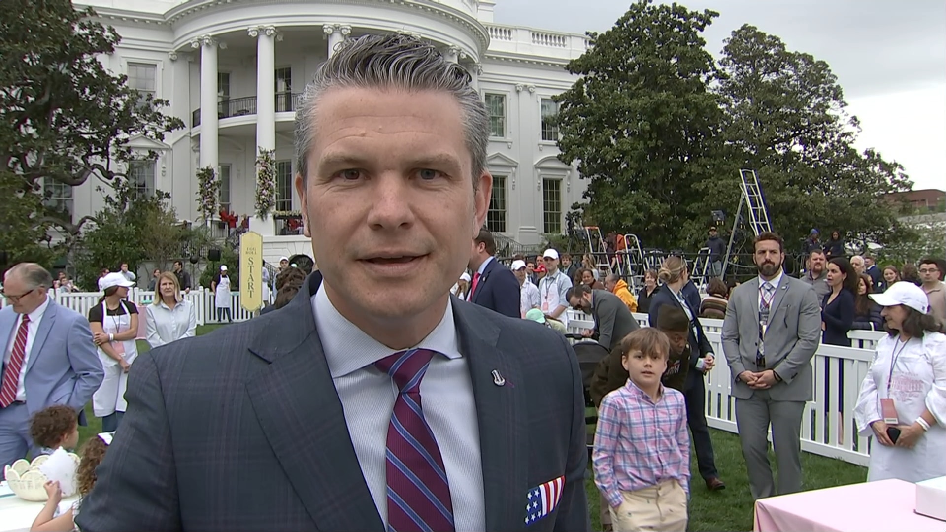 (4/21) Sec Hegseth Speaks to Reporters