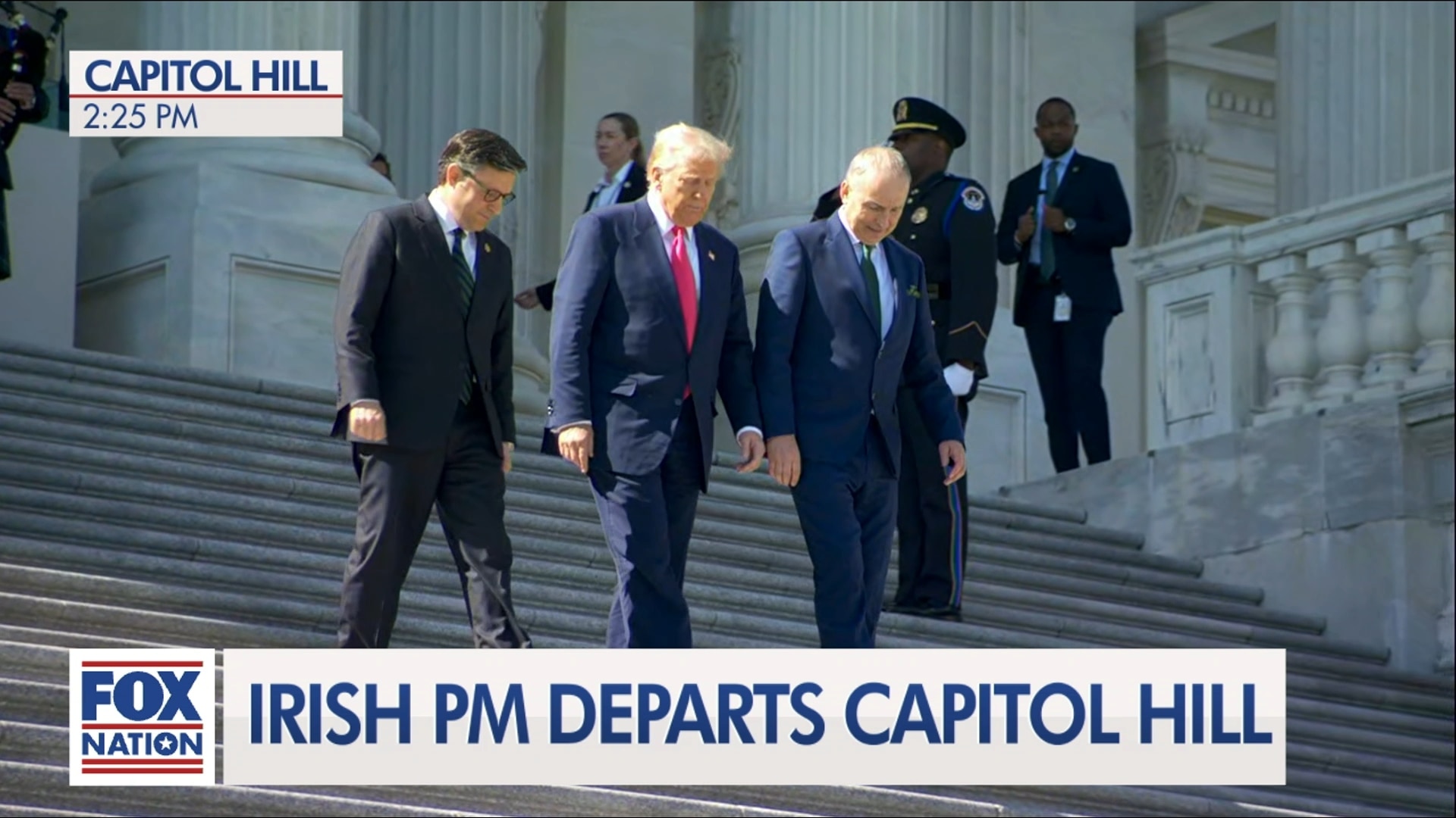 (3/12) Trump, Irish PM Capitol Departure