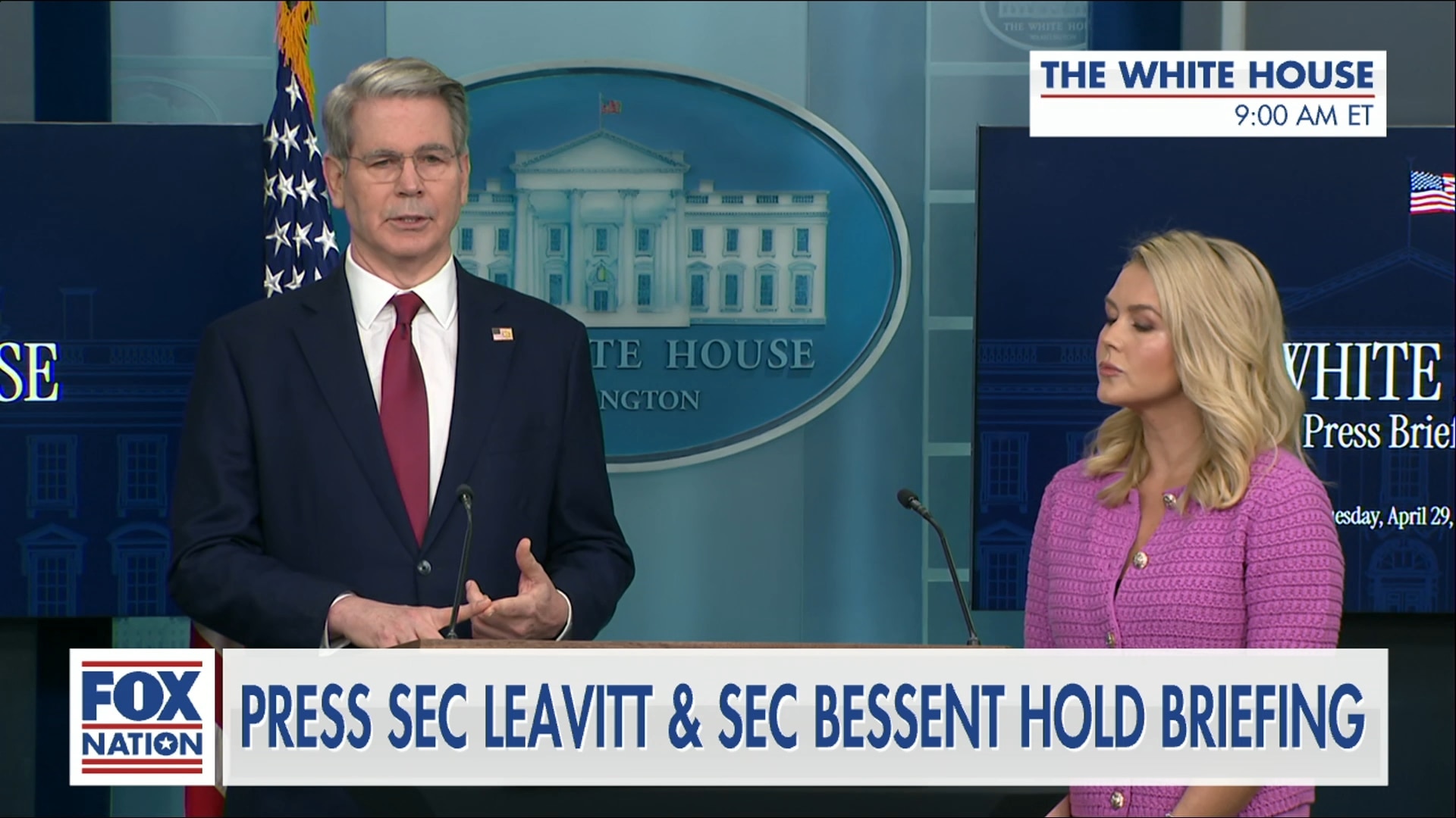 (4/29) White House Press Briefing