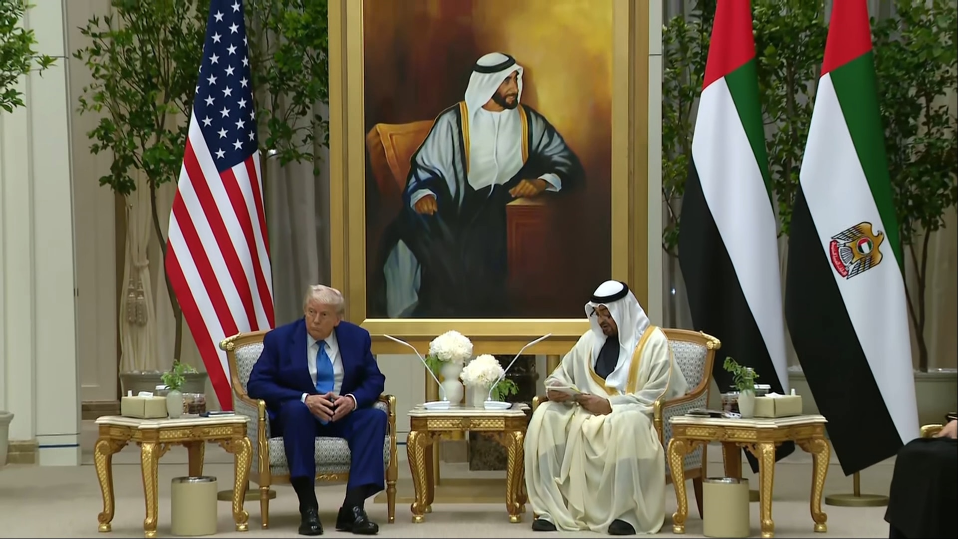 (5/15) Trump Meets with UAE Officials