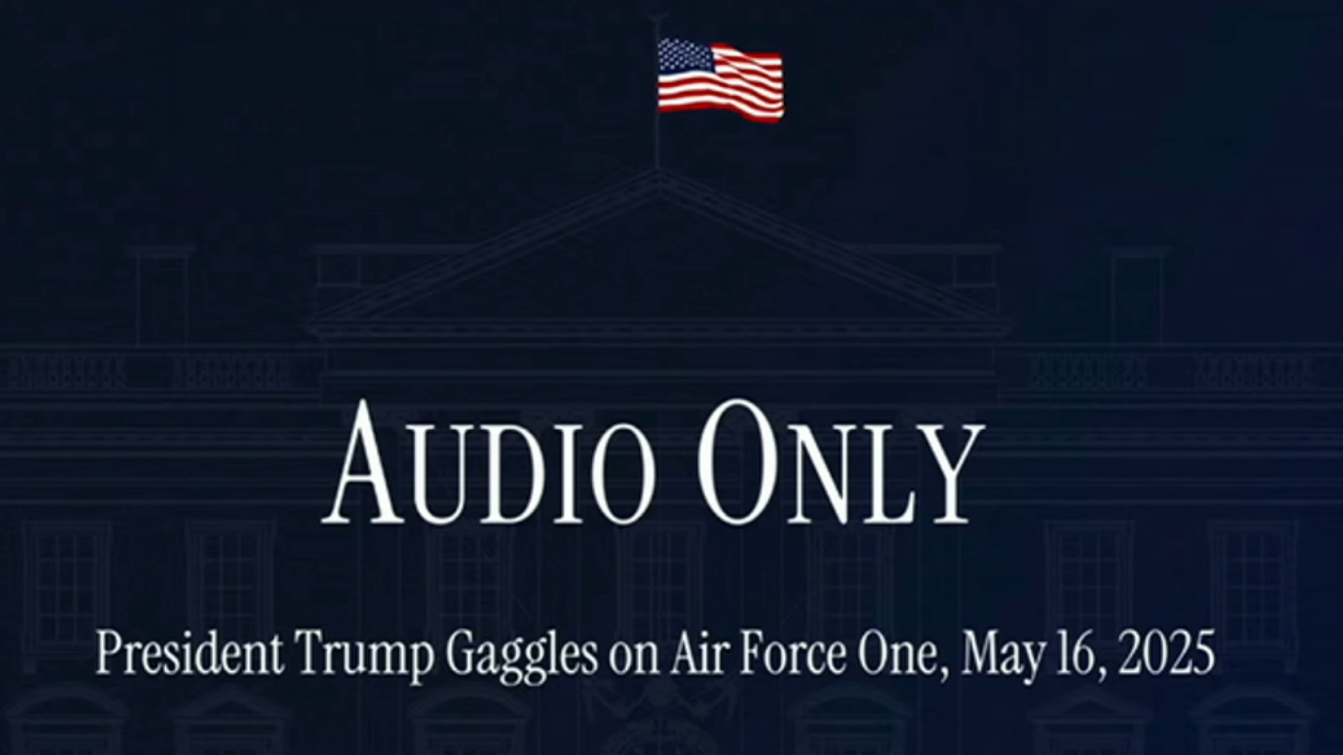 (5/16) President Trump Speaks to Reporters