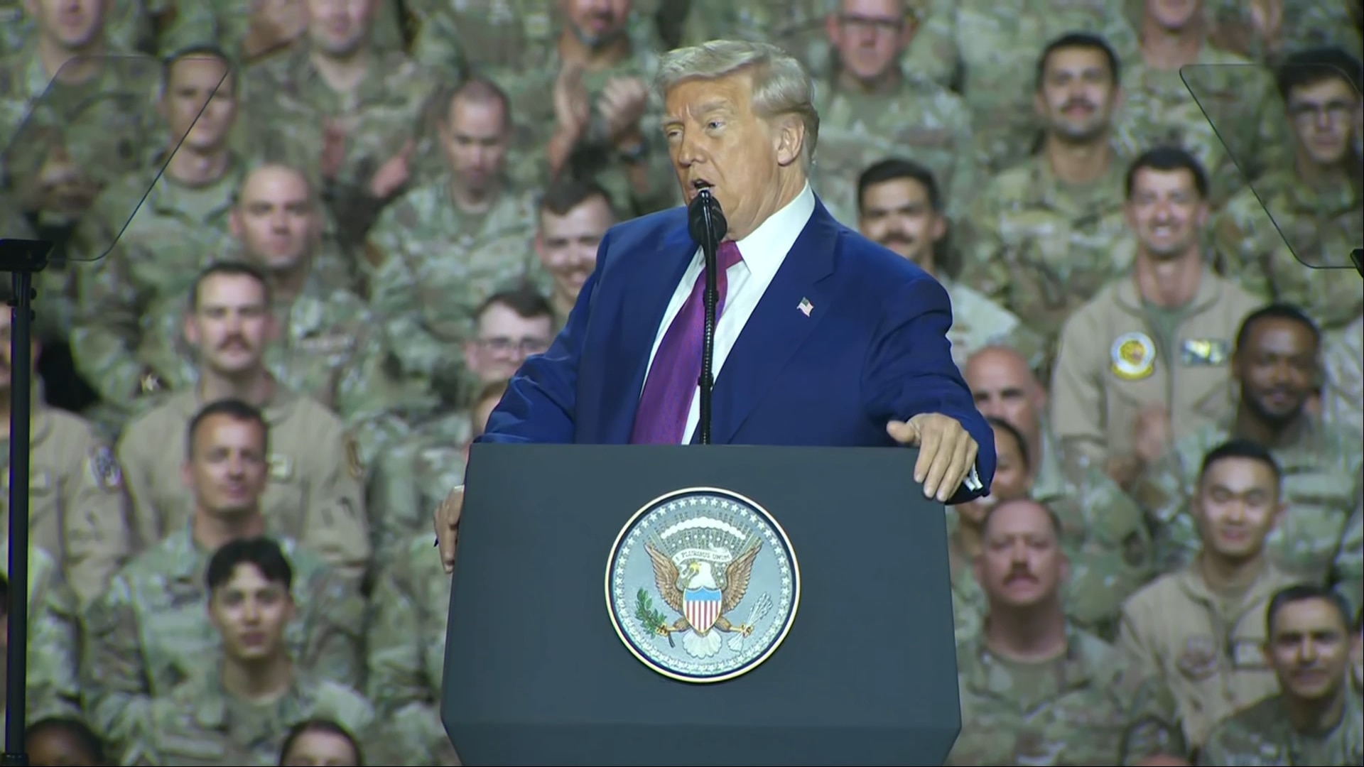 (5/15) Remarks at Al Udeid Air Base in Qatar