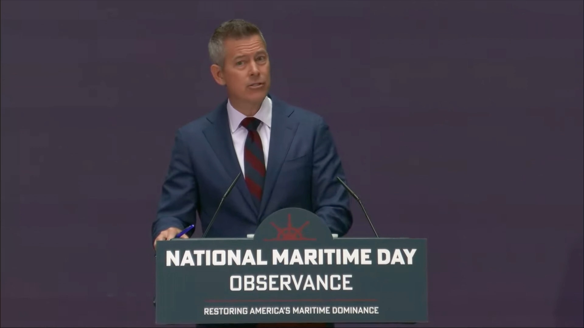 (5/22) Duffy Speaks on National Maritime Day