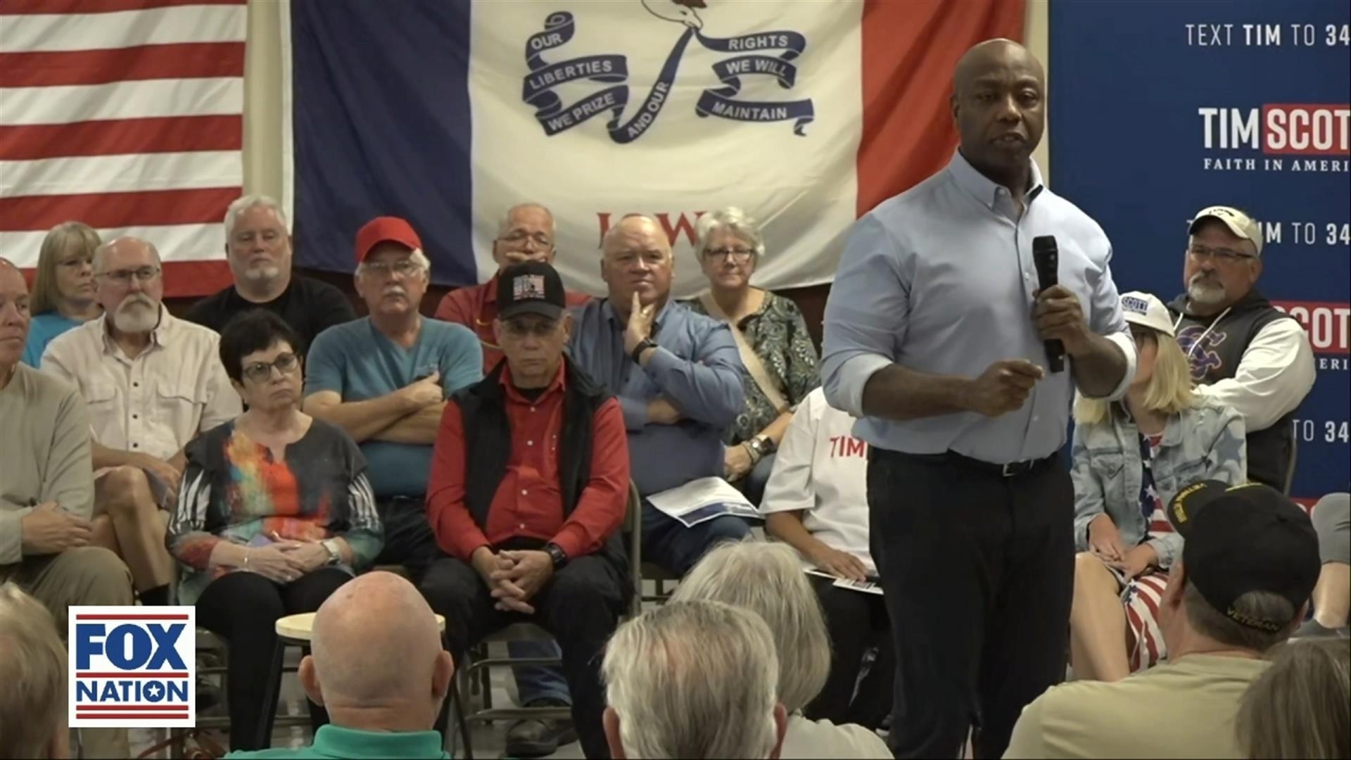 Tim Scott: Mason City, IA