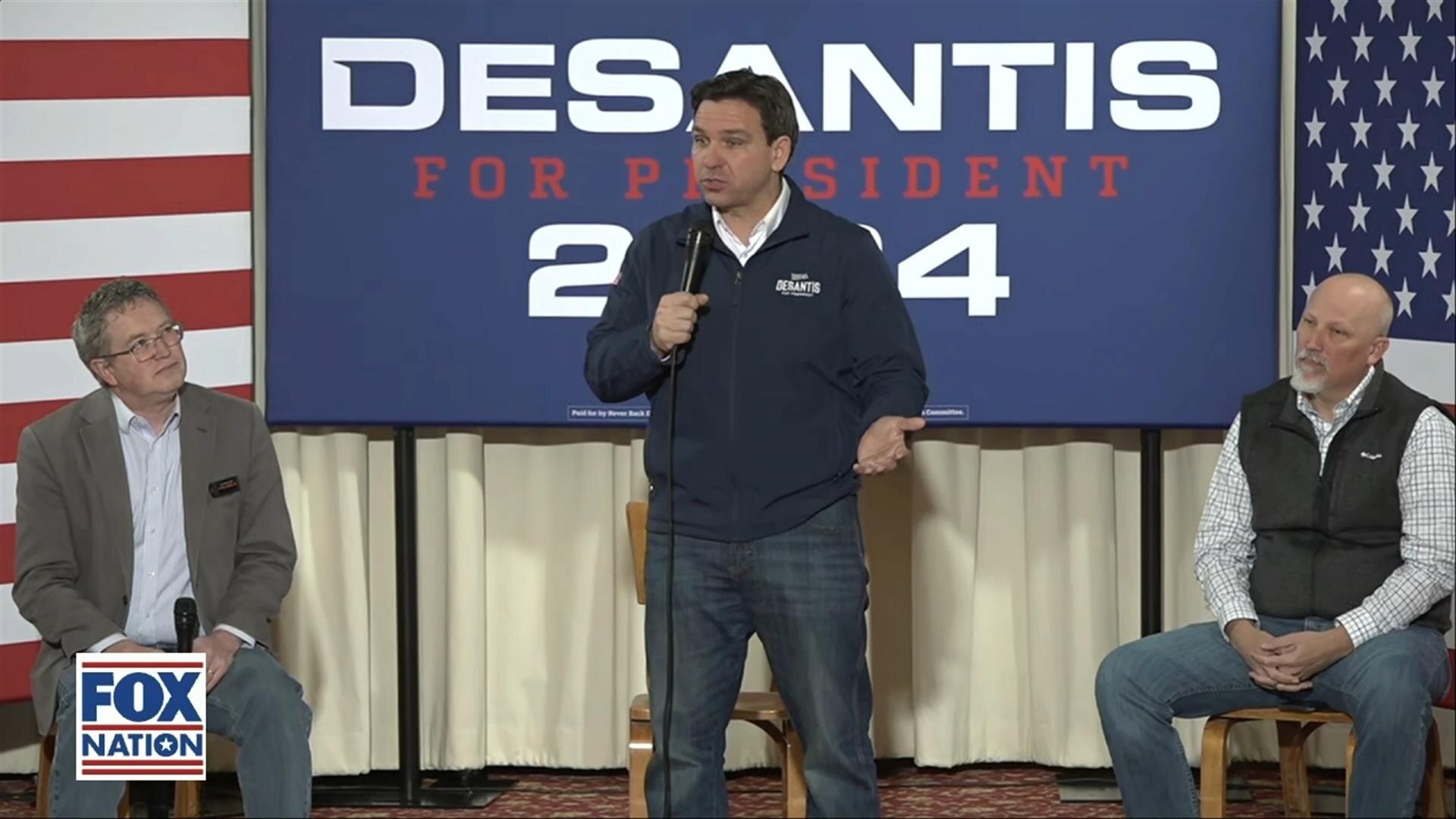 Ron DeSantis: Cedar Falls, IA