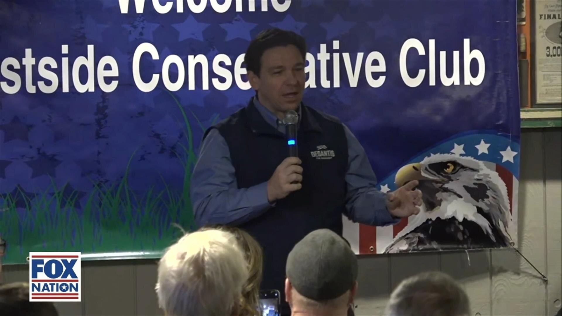 Ron DeSantis: Urbandale, IA