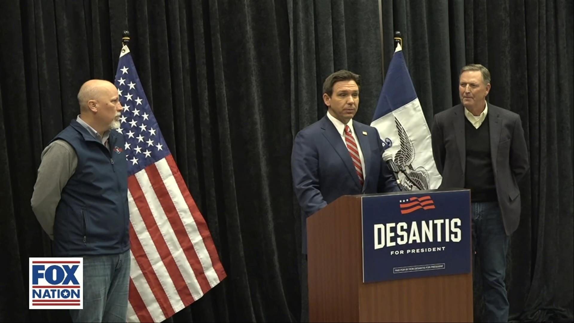 Ron DeSantis: Des Moines, IA