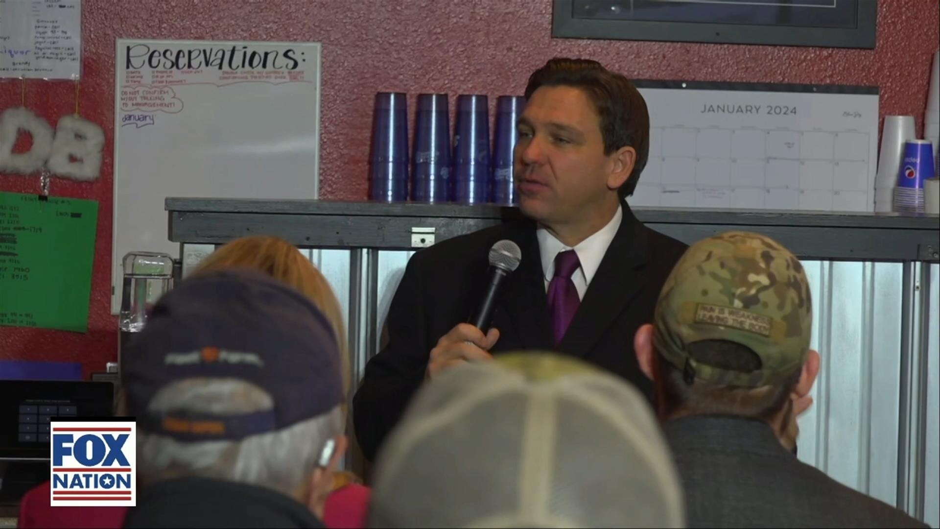 Ron DeSantis: Cedar Rapids, IA