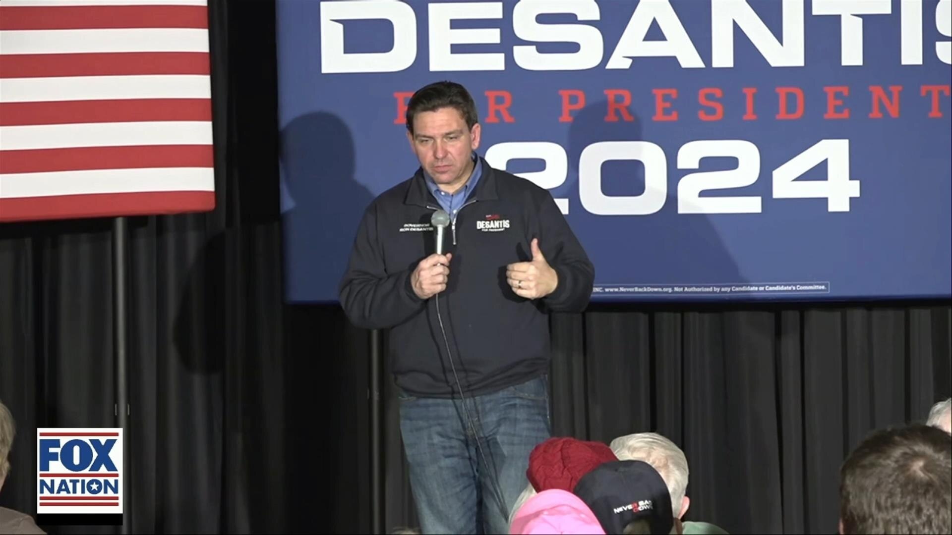 Ron DeSantis: Sioux Center, IA