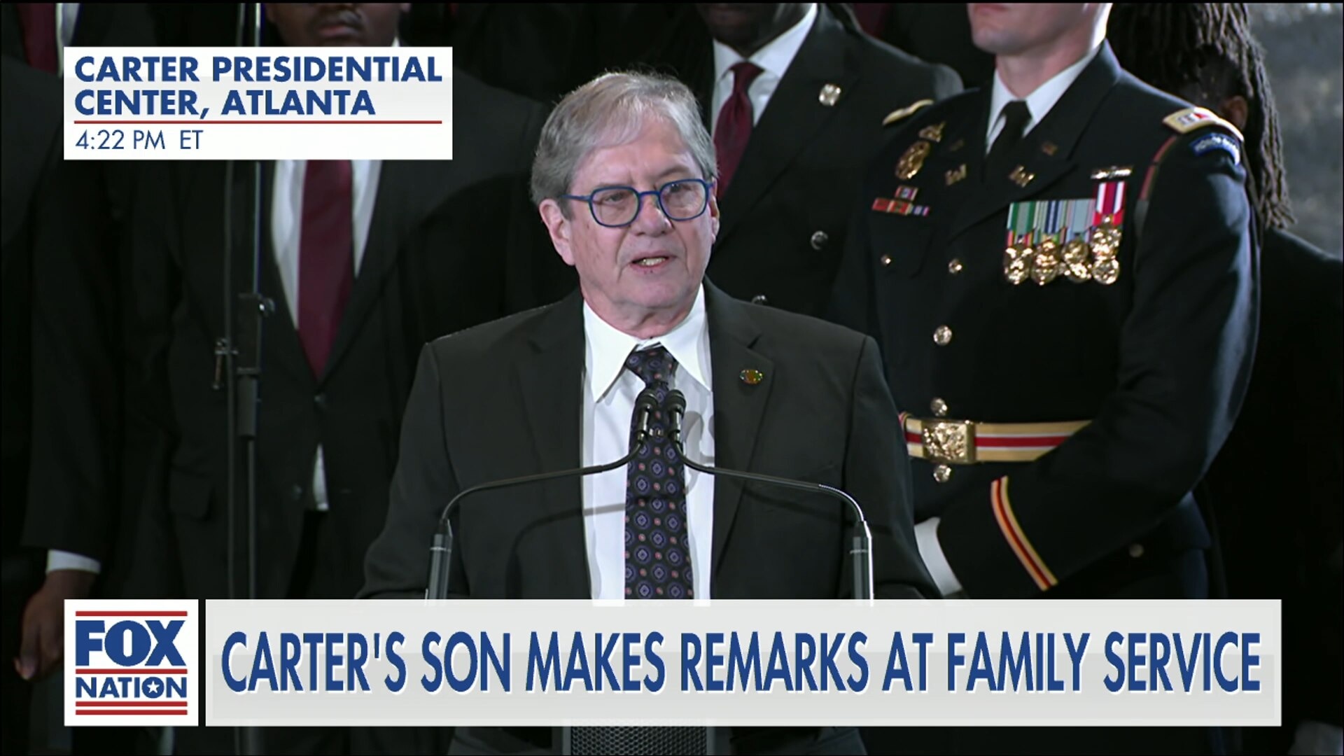 Former President Carter's GA Funeral