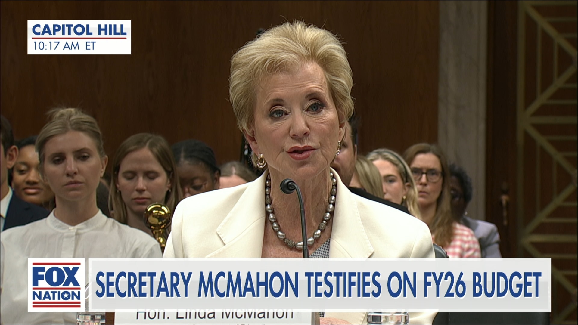 (6/3) Secretary McMahon Testifies