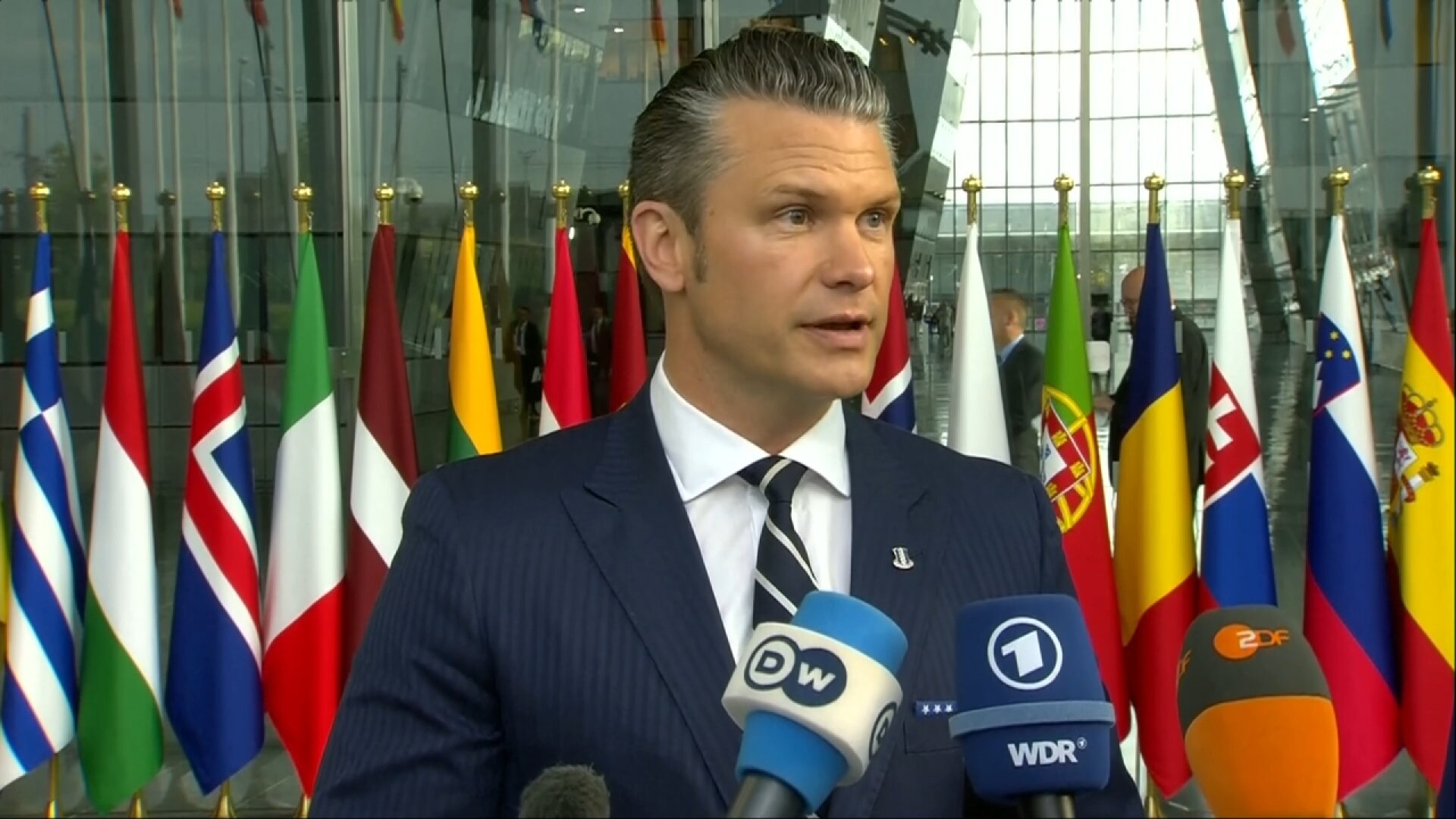 (6/5) Hegseth at NATO HQ