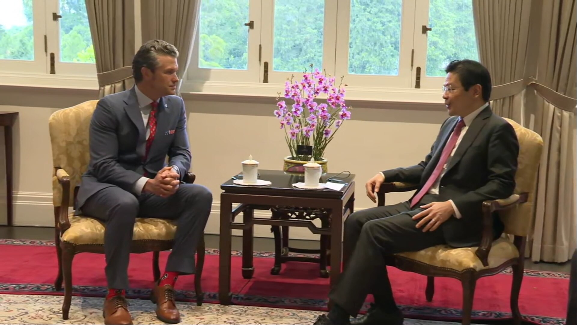 (5/30) Meeting with Singapore’s Prime Minister