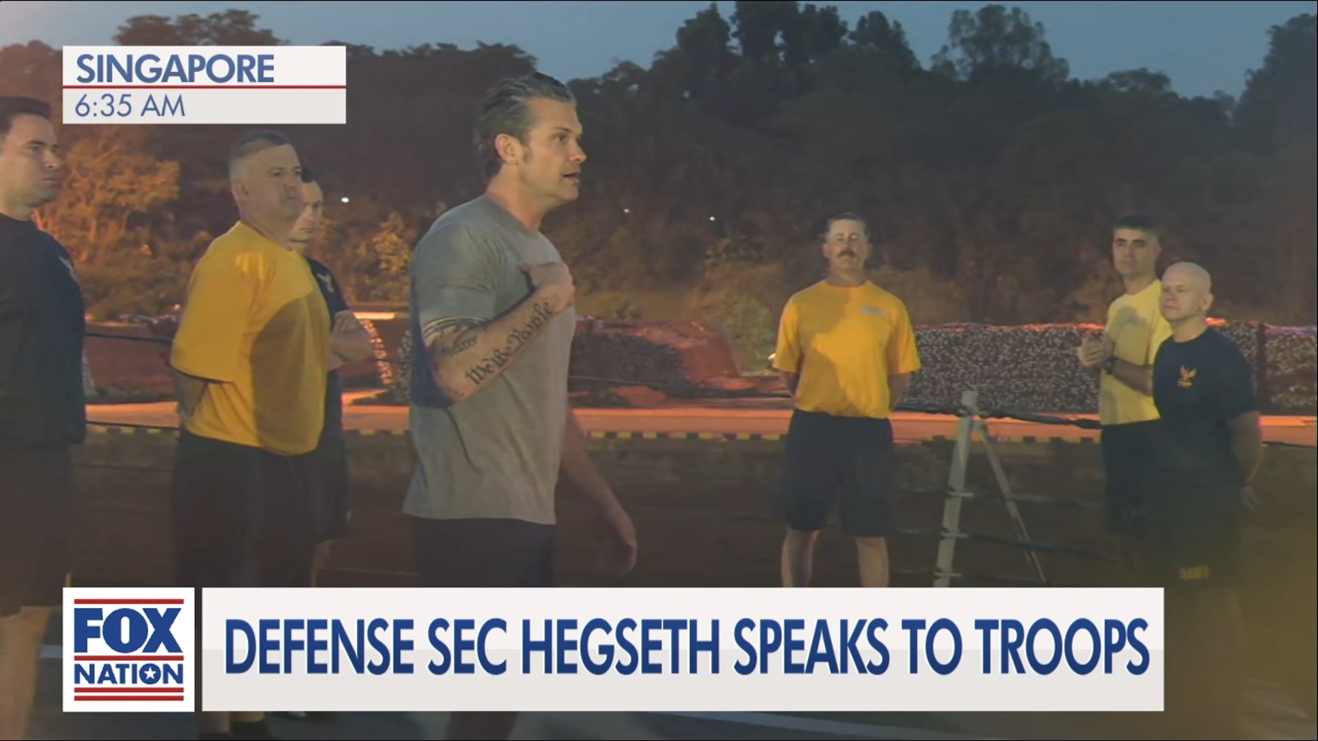 (5/29) Physical Training with Troops