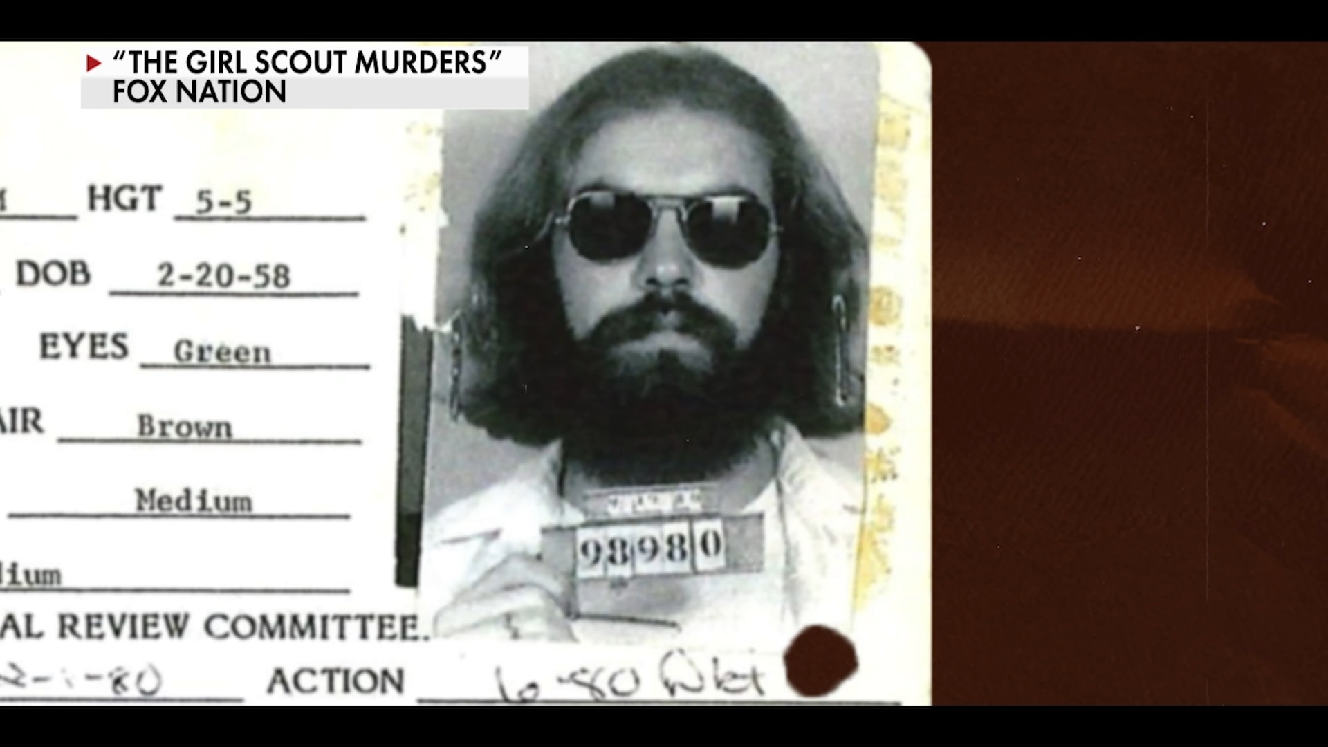 'secret knot' clue in rapes & murders of 3 Girl Scout campers, ages 8, 9, 10