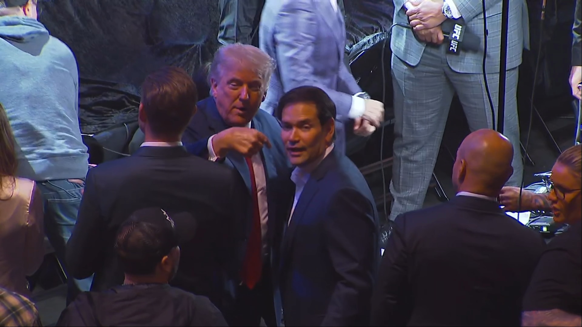 (6/7) President Trump Attends UFC 316