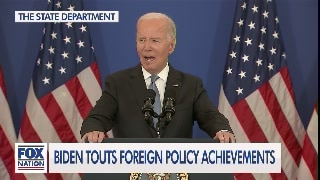 Biden Highlights Foreign Policy Legacy