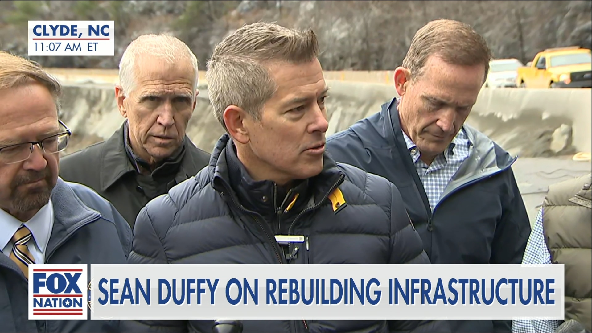 Duffy Surveys Hurricane Helene Damage