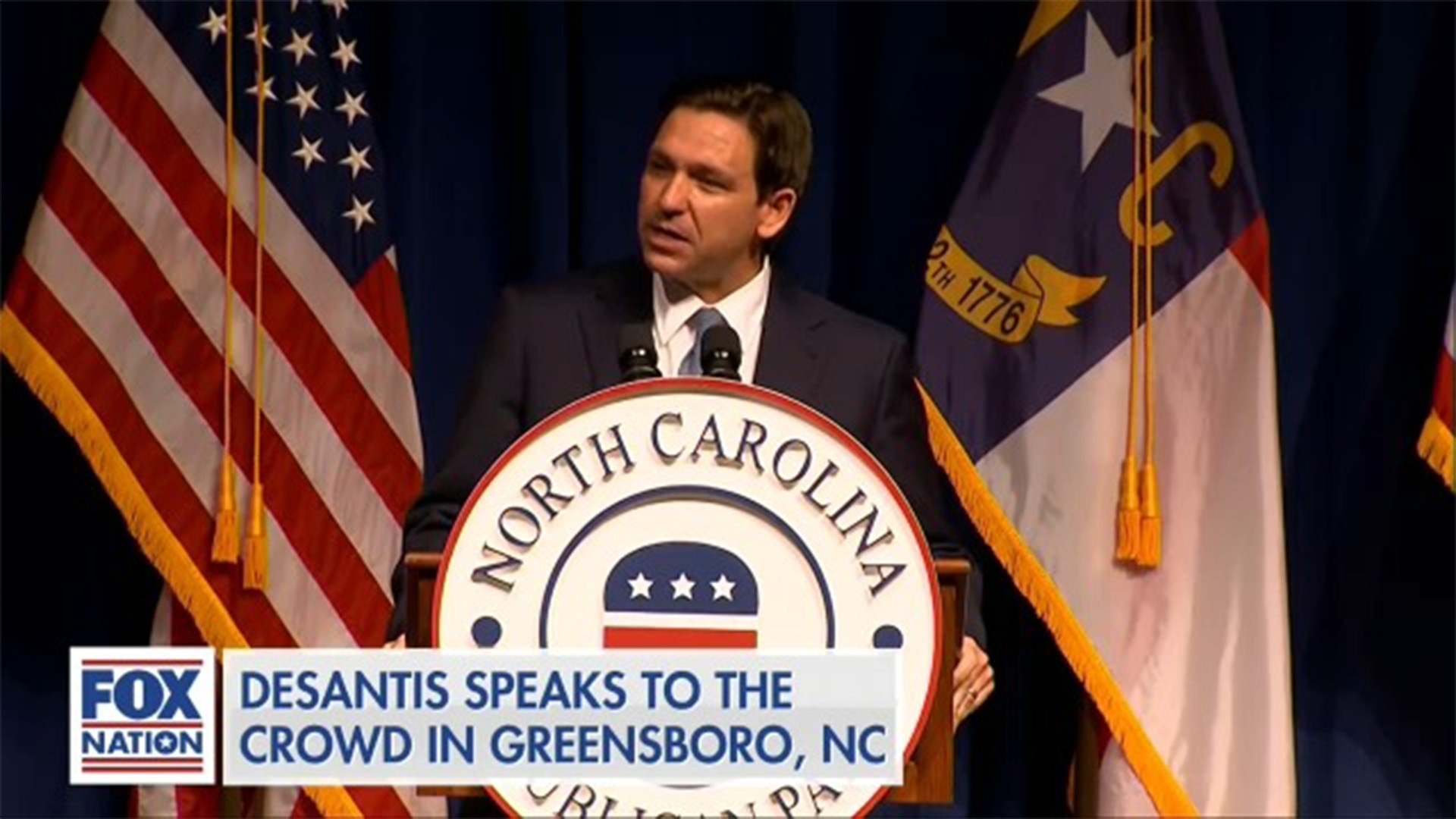 Ron DeSantis: Greensboro, NC