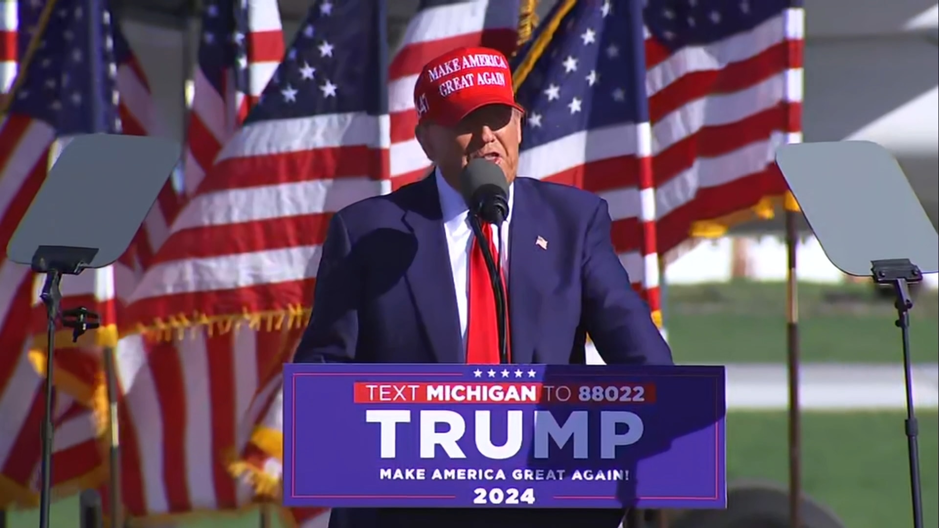 Donald Trump: Freeland, MI