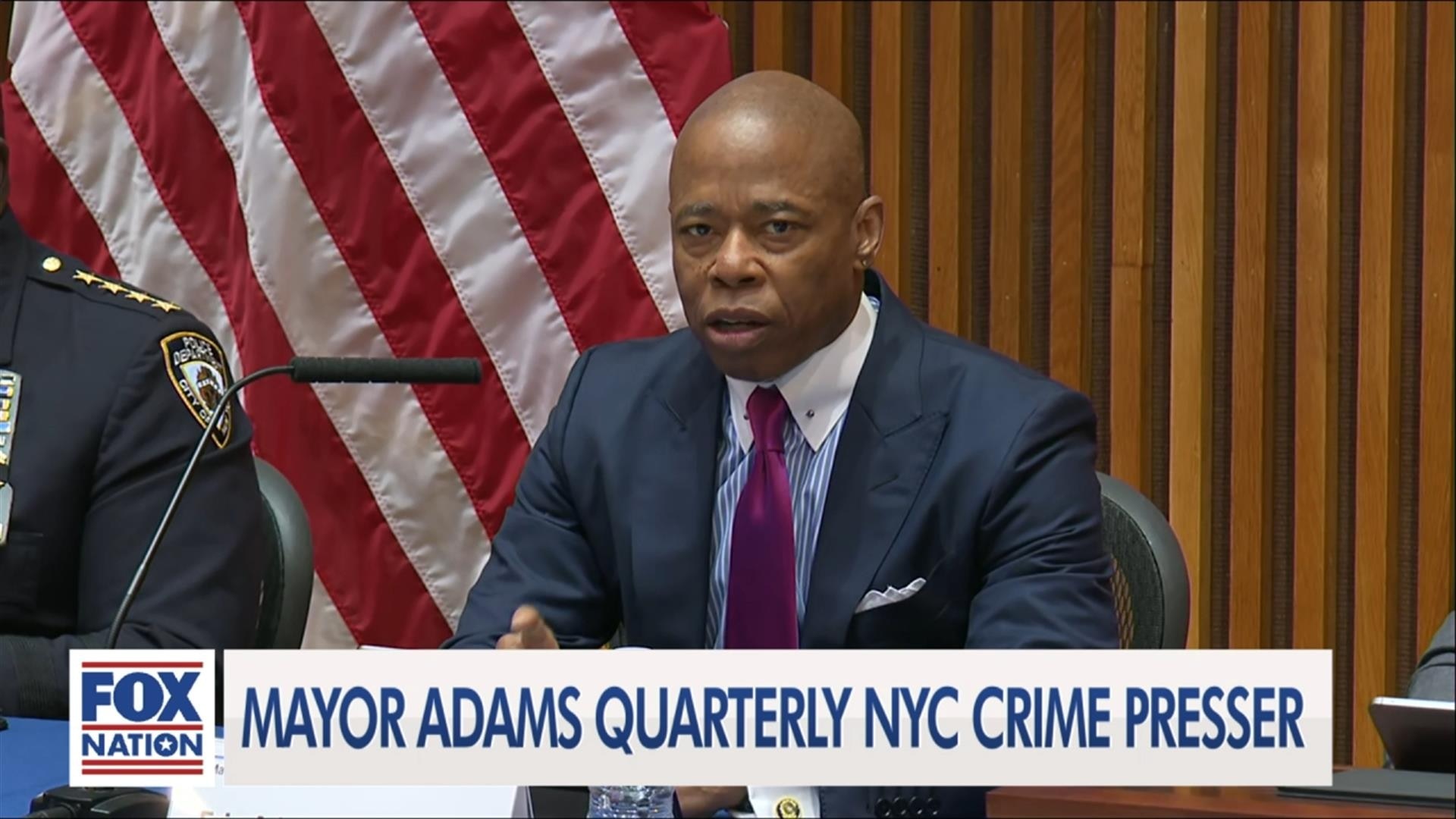 Mayor Adams Public Safety Presser