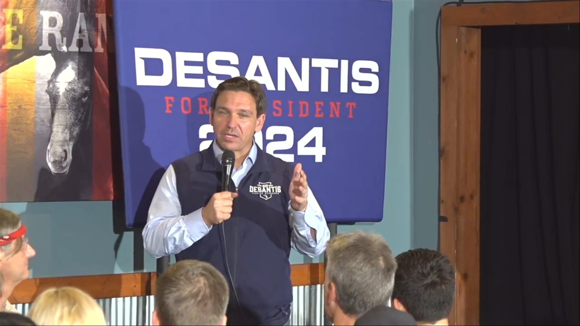 Ron DeSantis: Garner, IA