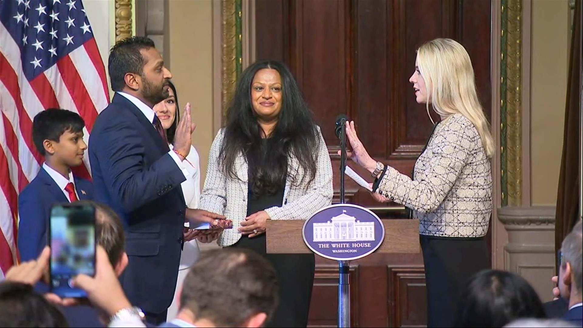 (2/21) Kash Patel Sworn in as FBI Director