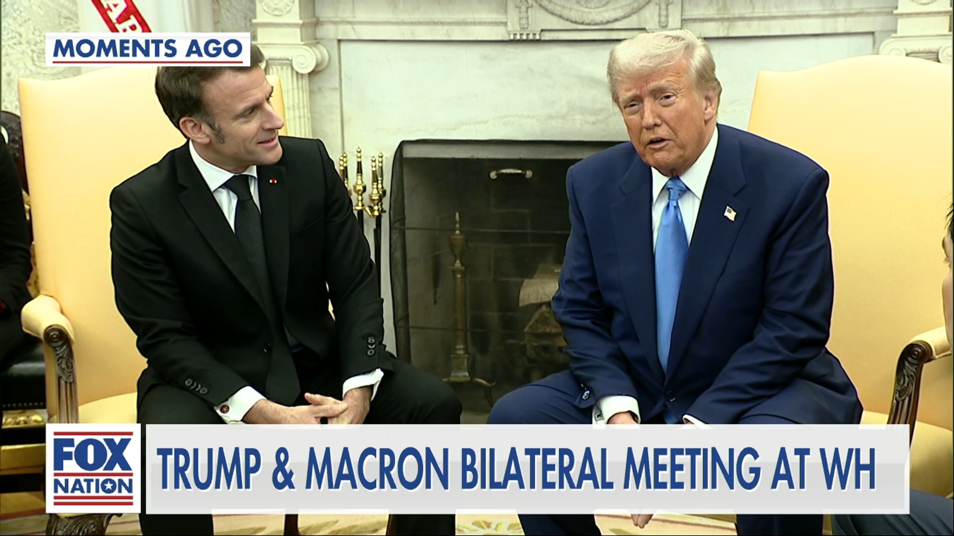 (2/24) Trump Hosts Bilateral Meeting with Macron