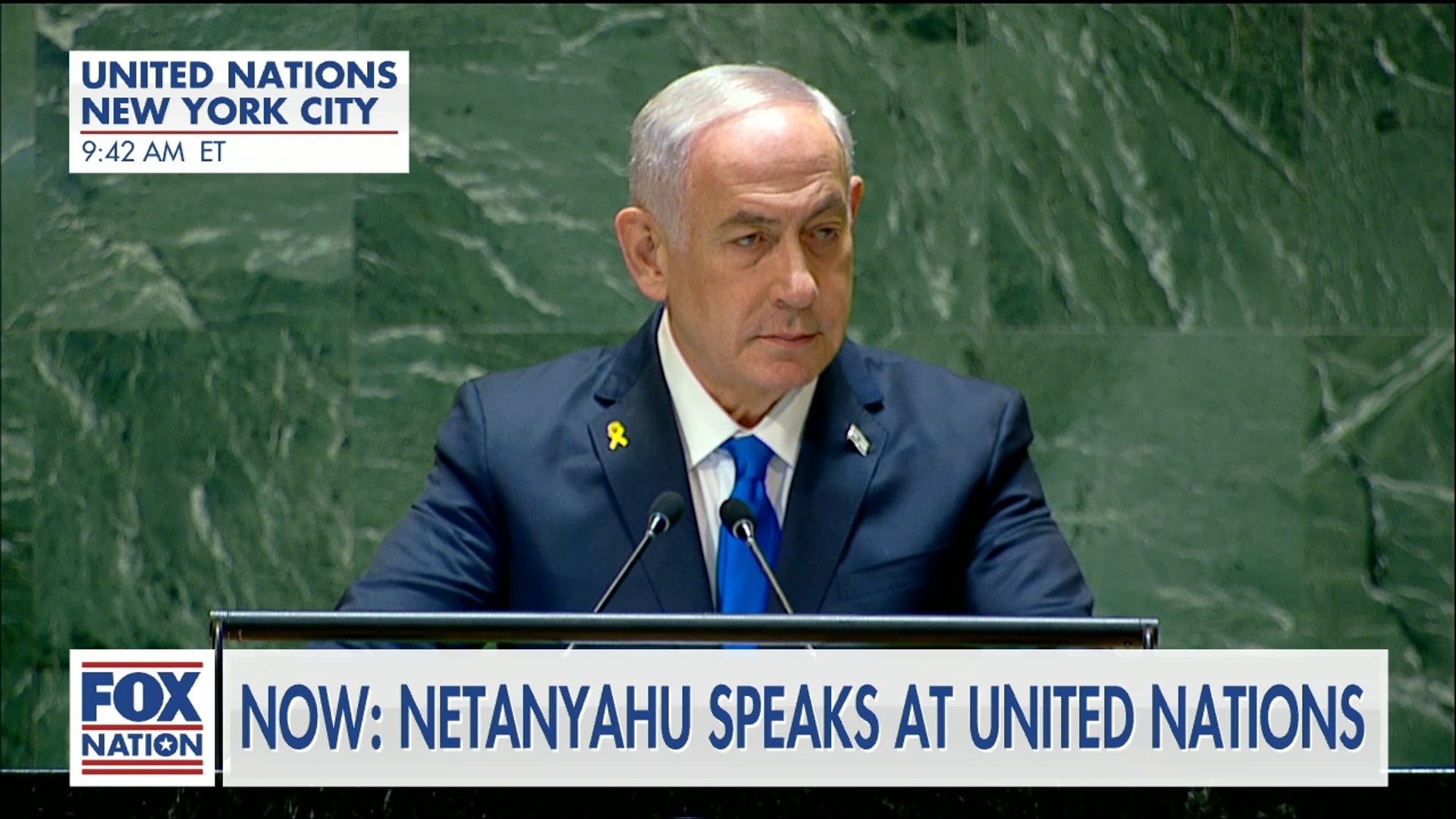 Israel PM Netanyahu United Nations Address
