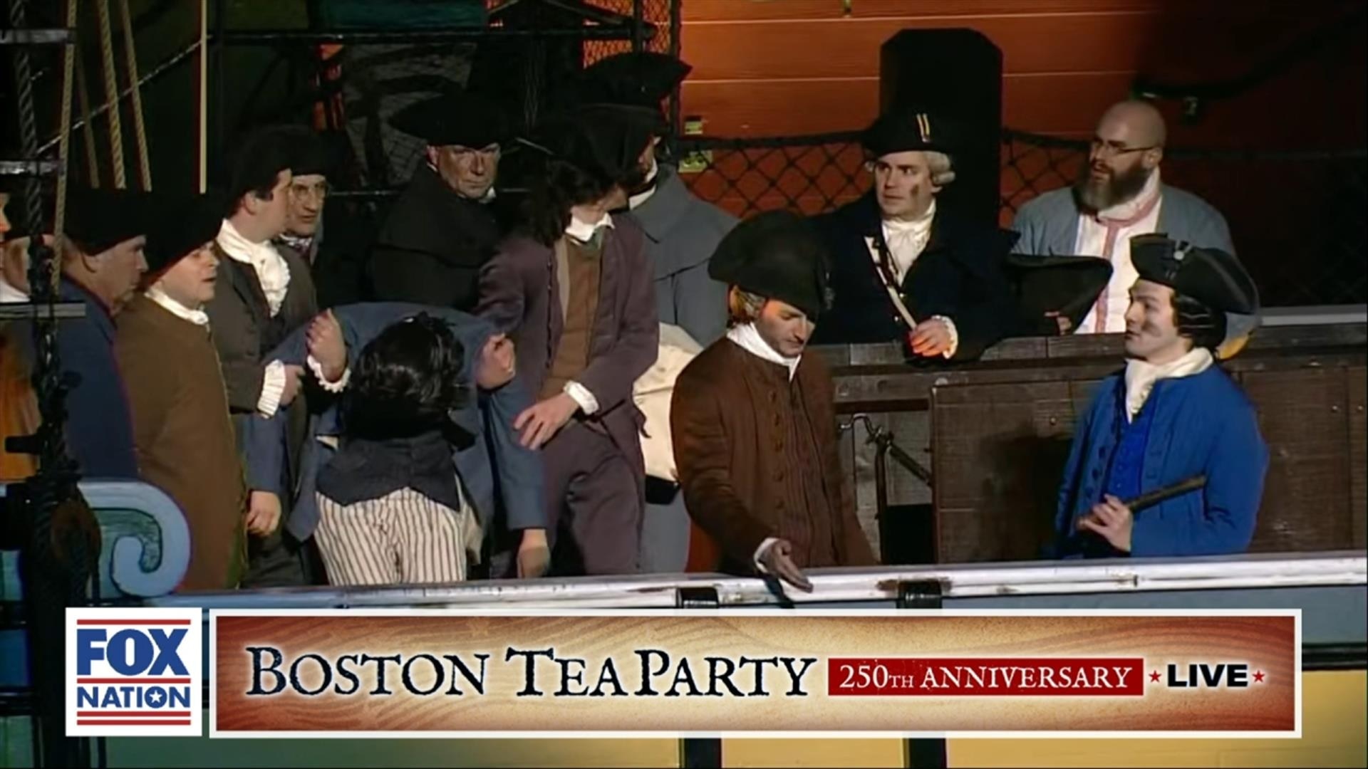 Act 3: Throwing the Tea