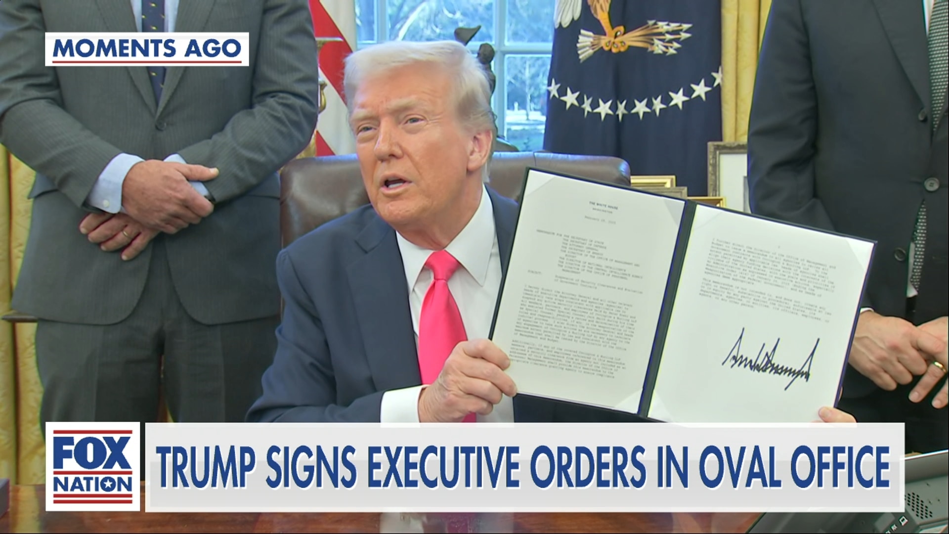 (2/25) Executive Orders Signing