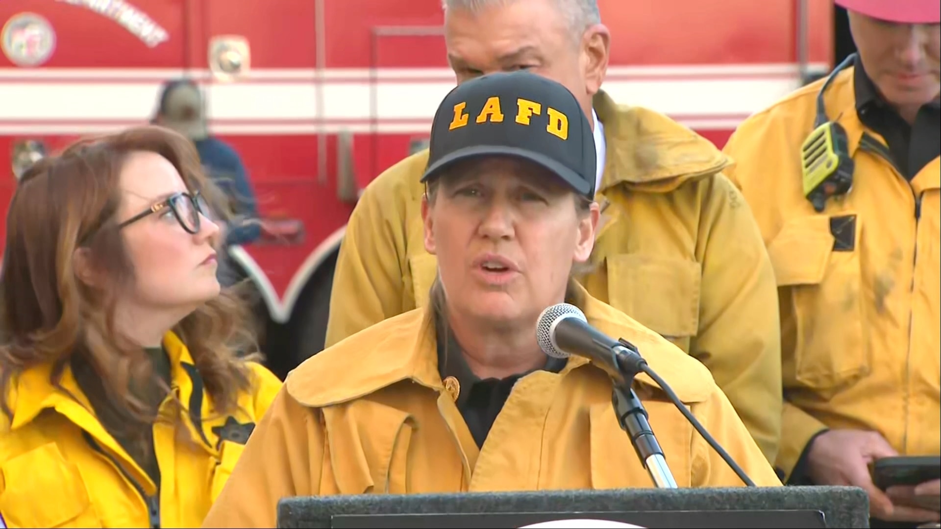 LAFD Wildfire Update 1/7