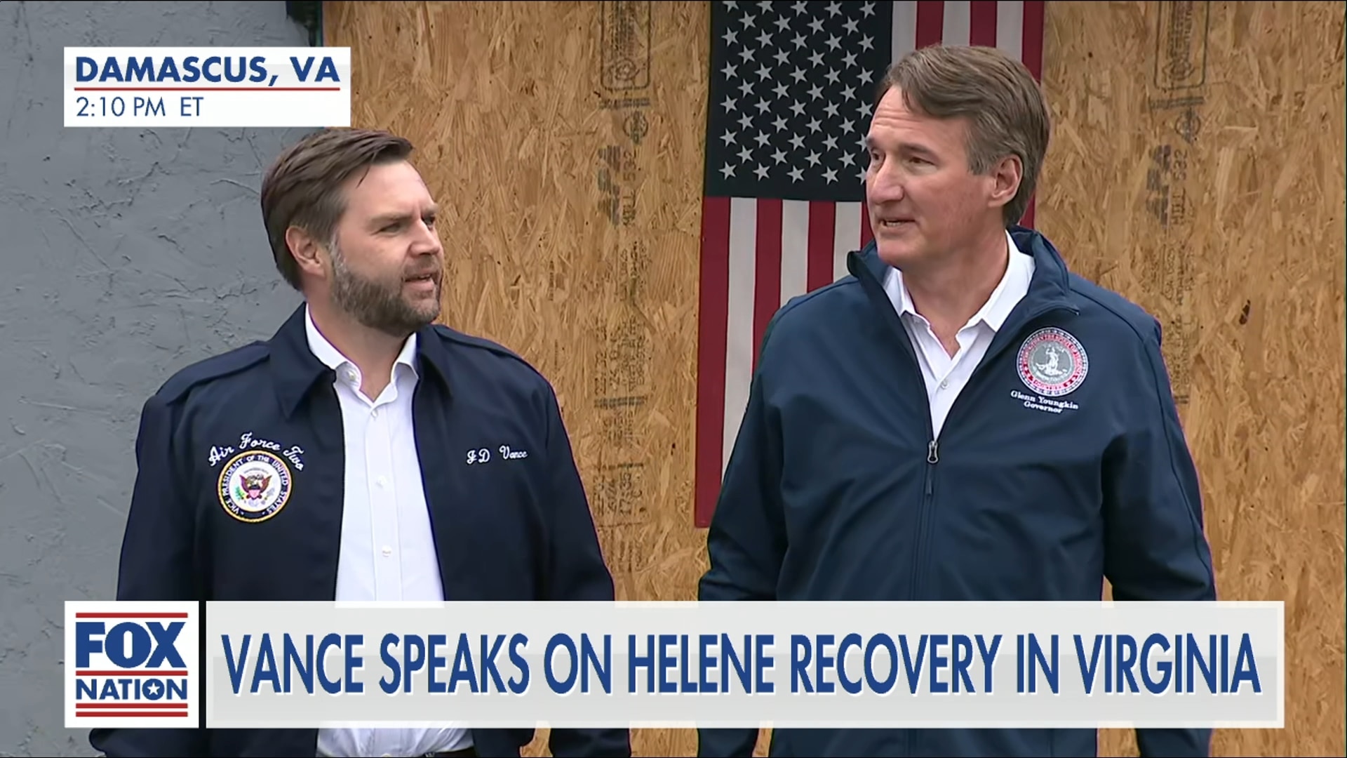 Vance Visits Damascus, VA