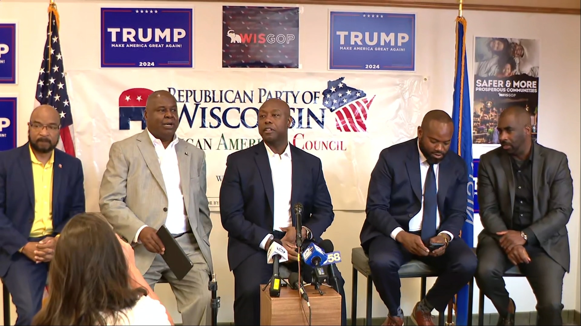 Tim Scott Speaks on Black Voter Support