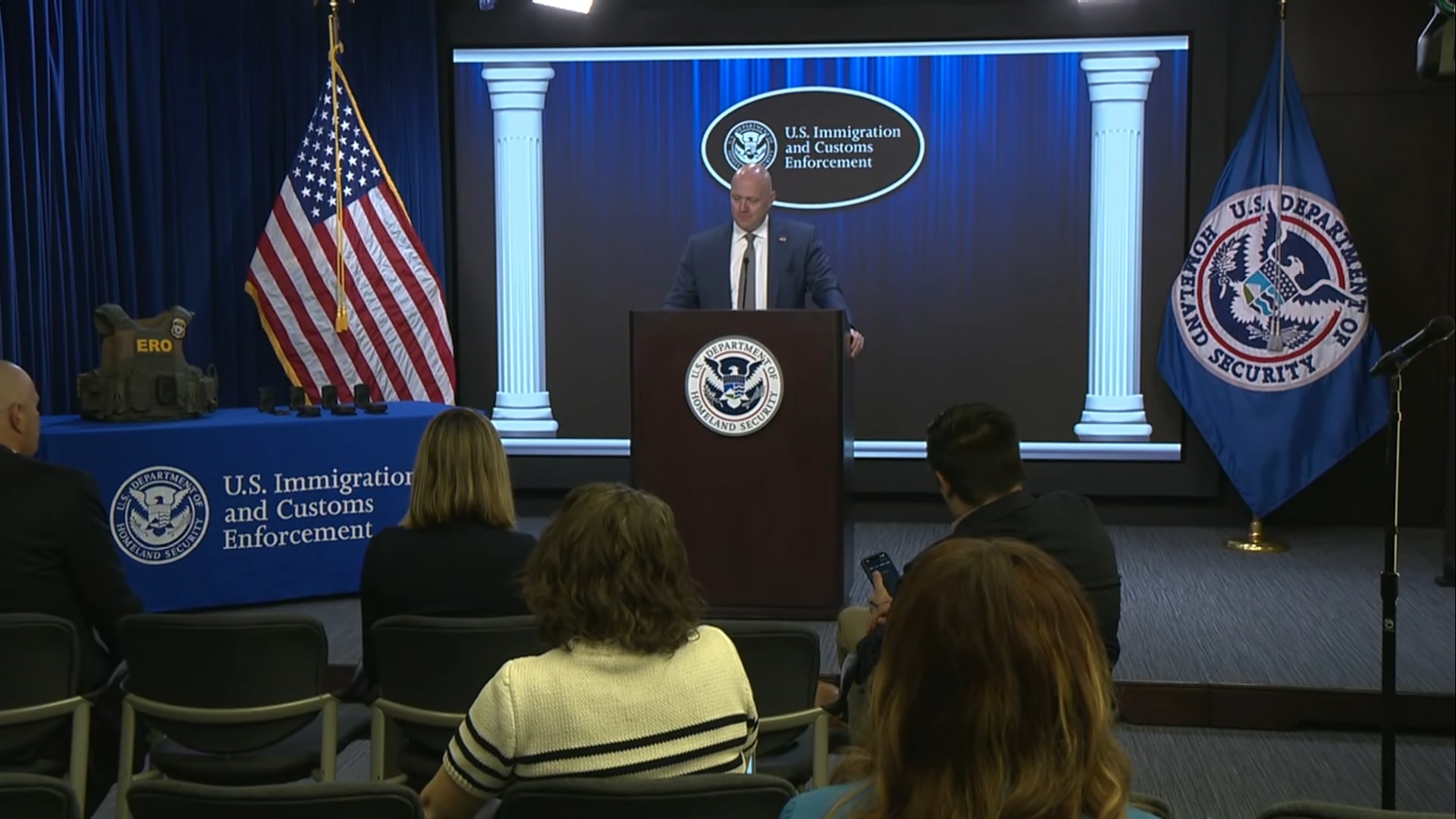 ICE Press Conference Live