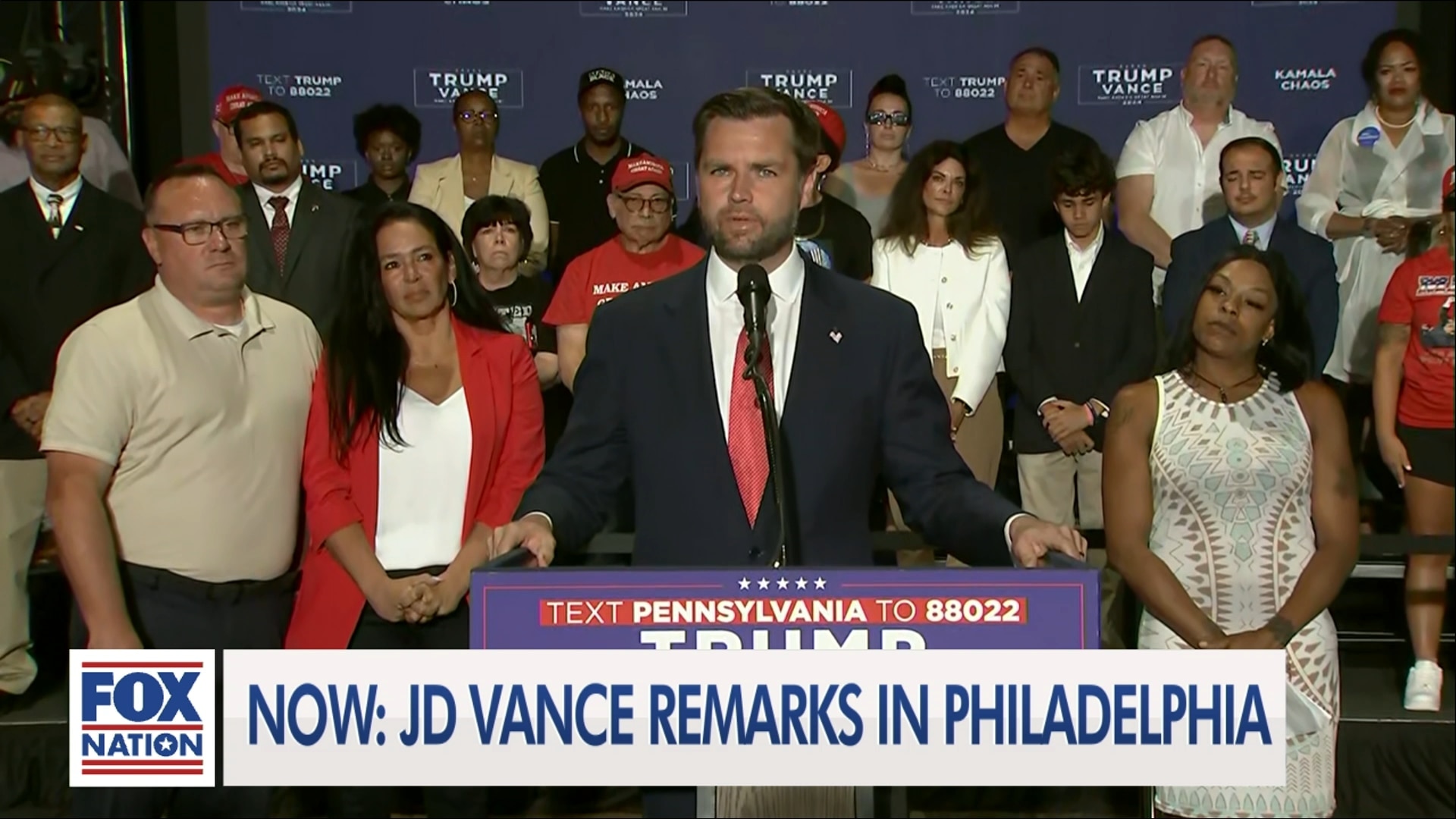 JD Vance: Philadelphia, PA